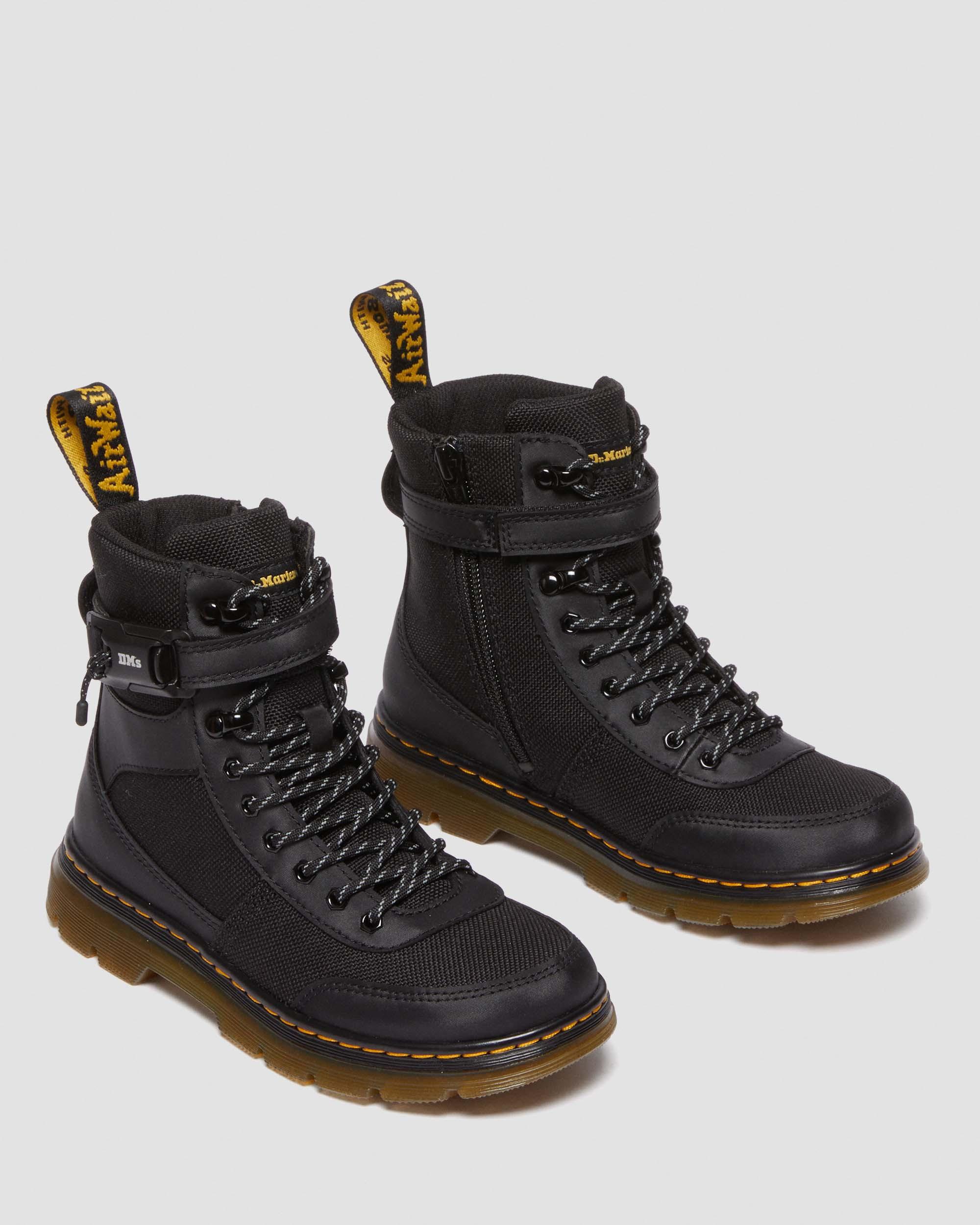 Junior Combs Tech Extra Tough Poly Casual Boots in Black | Dr. Martens