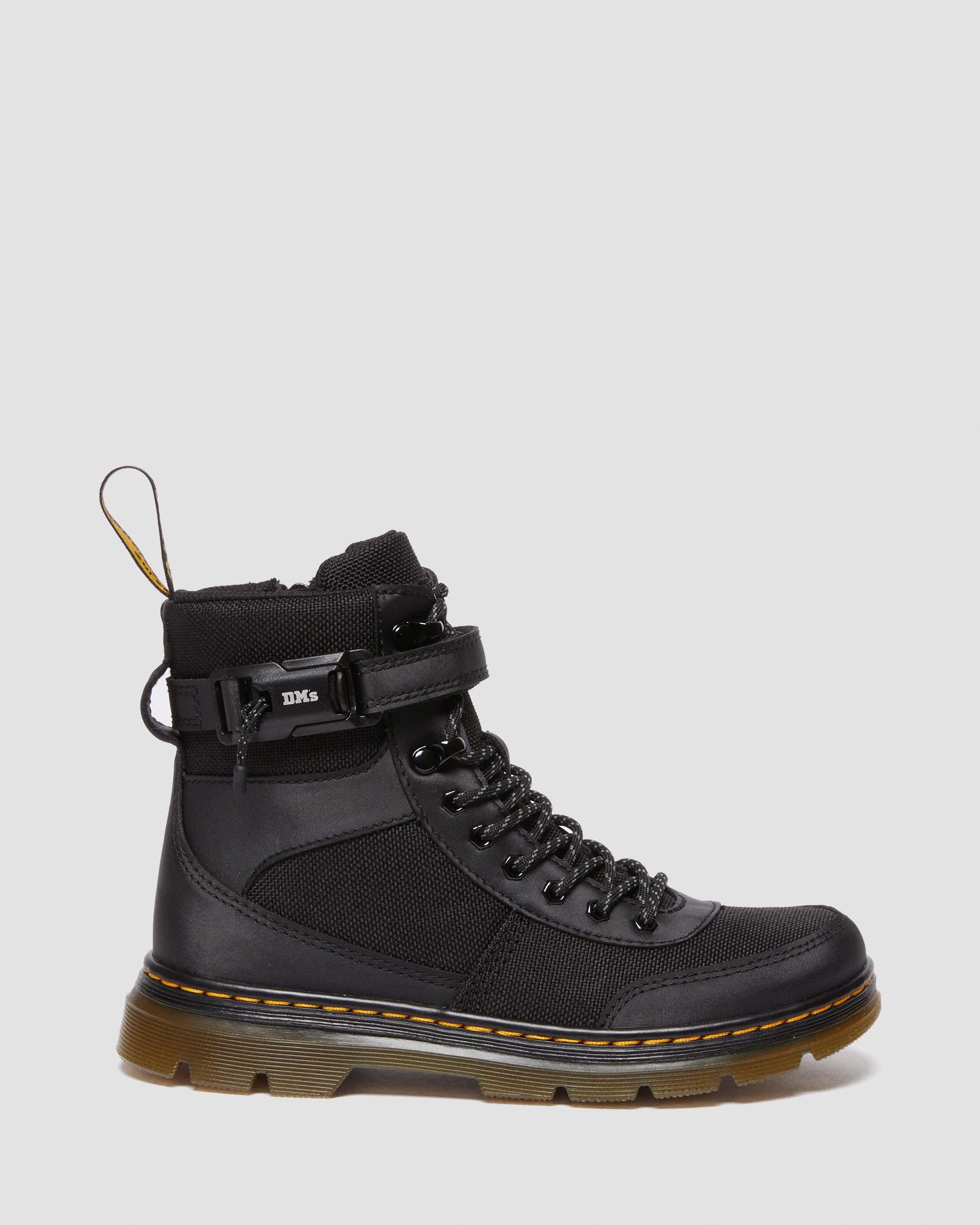 Junior Combs Tech Extra Tough Poly Casual Boots in Black | Dr. Martens