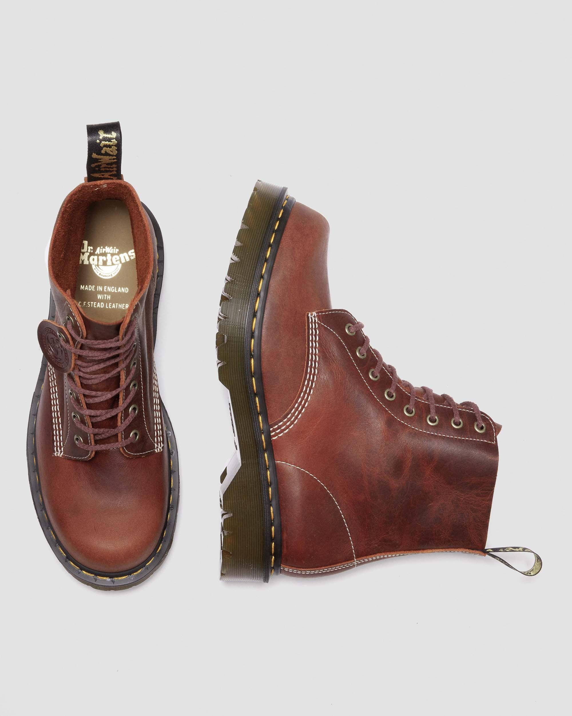 1460 Pascal Made in England Heritage Leather Lace Up Boots in
