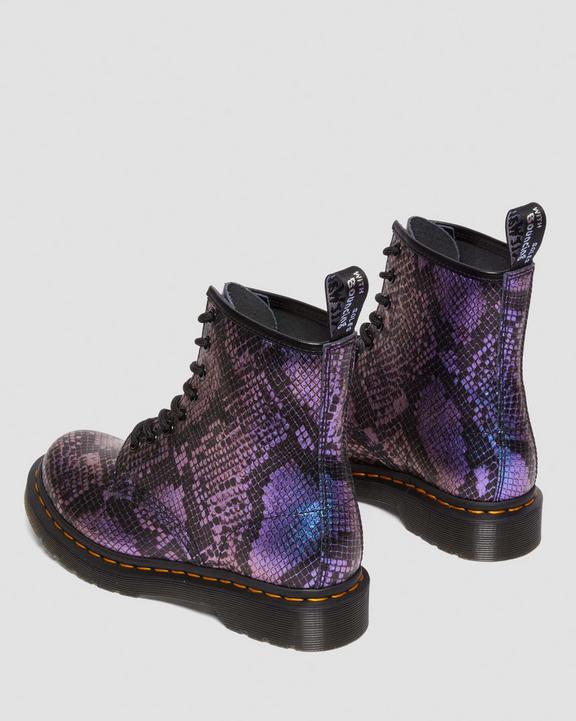1460 Snake Print Emboss Leather Lace Up Boots1460 Snake Print Emboss Leather Lace Up Boots Dr. Martens