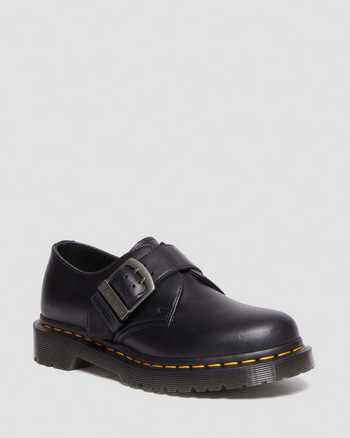 1461 Buckle Pull Up Leather Oxford Shoes