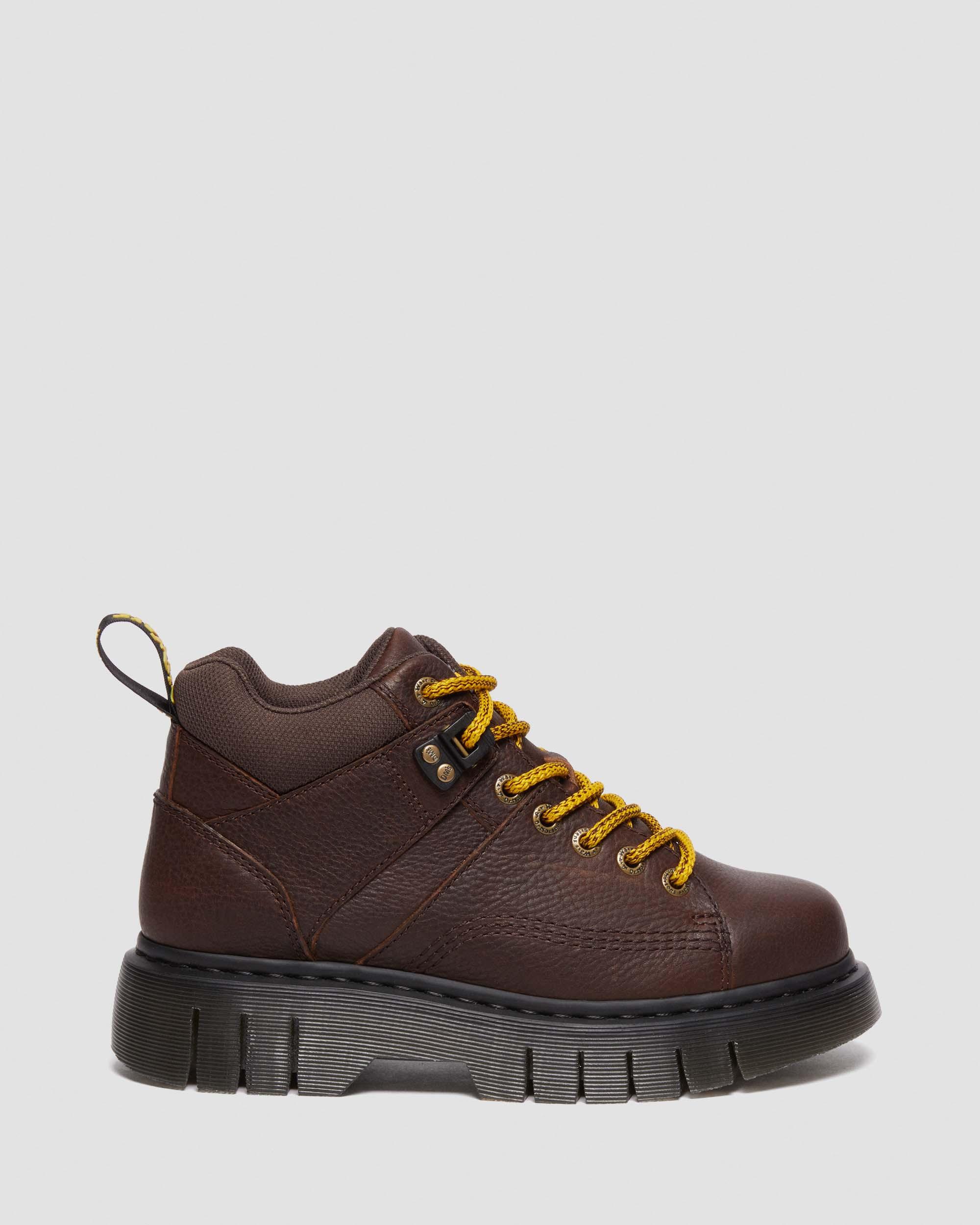 Woodard Leather Lace Up Ankle Boots Dark BrownWoodard Leather Lace Up Ankle Boots Dr. Martens