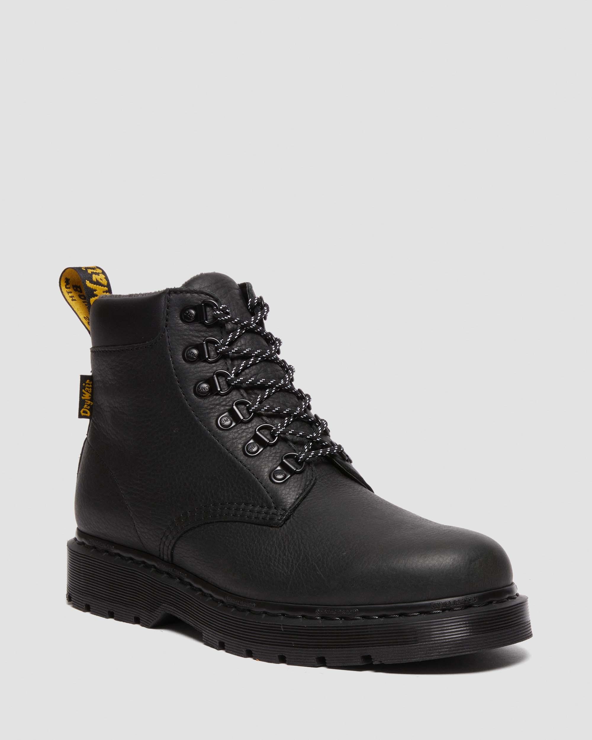 939 Padded Collar Ankle Boots in BLACK