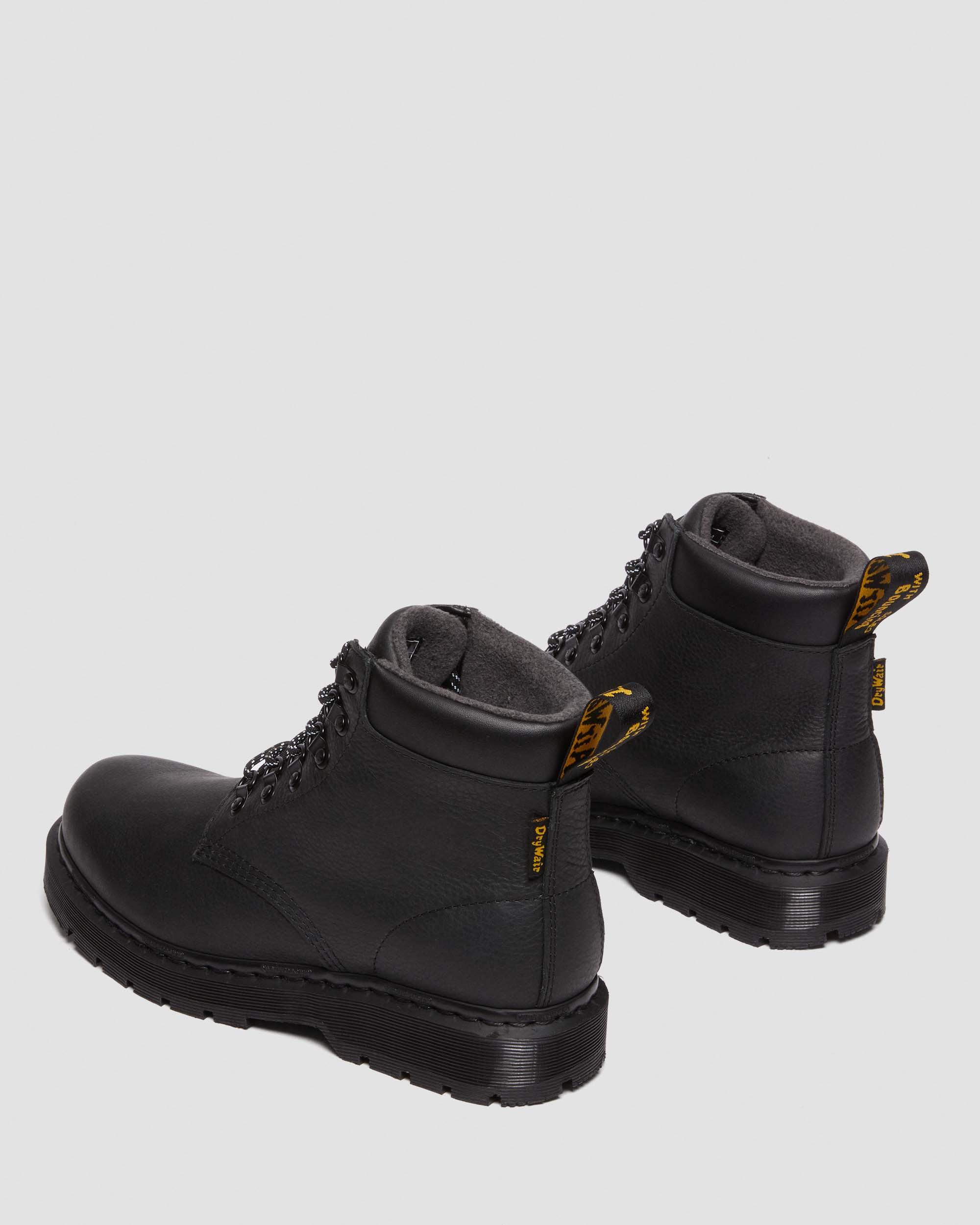 Shop Dr. Martens' 939 Trinity Waterproof Leather Lace Up Boots In Schwarz