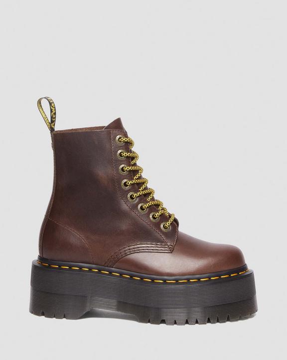 1460 Pascal Max Pull Up Leather Platform Boots1460 Pascal Max Pull Up Leather Platform Boots Dr. Martens