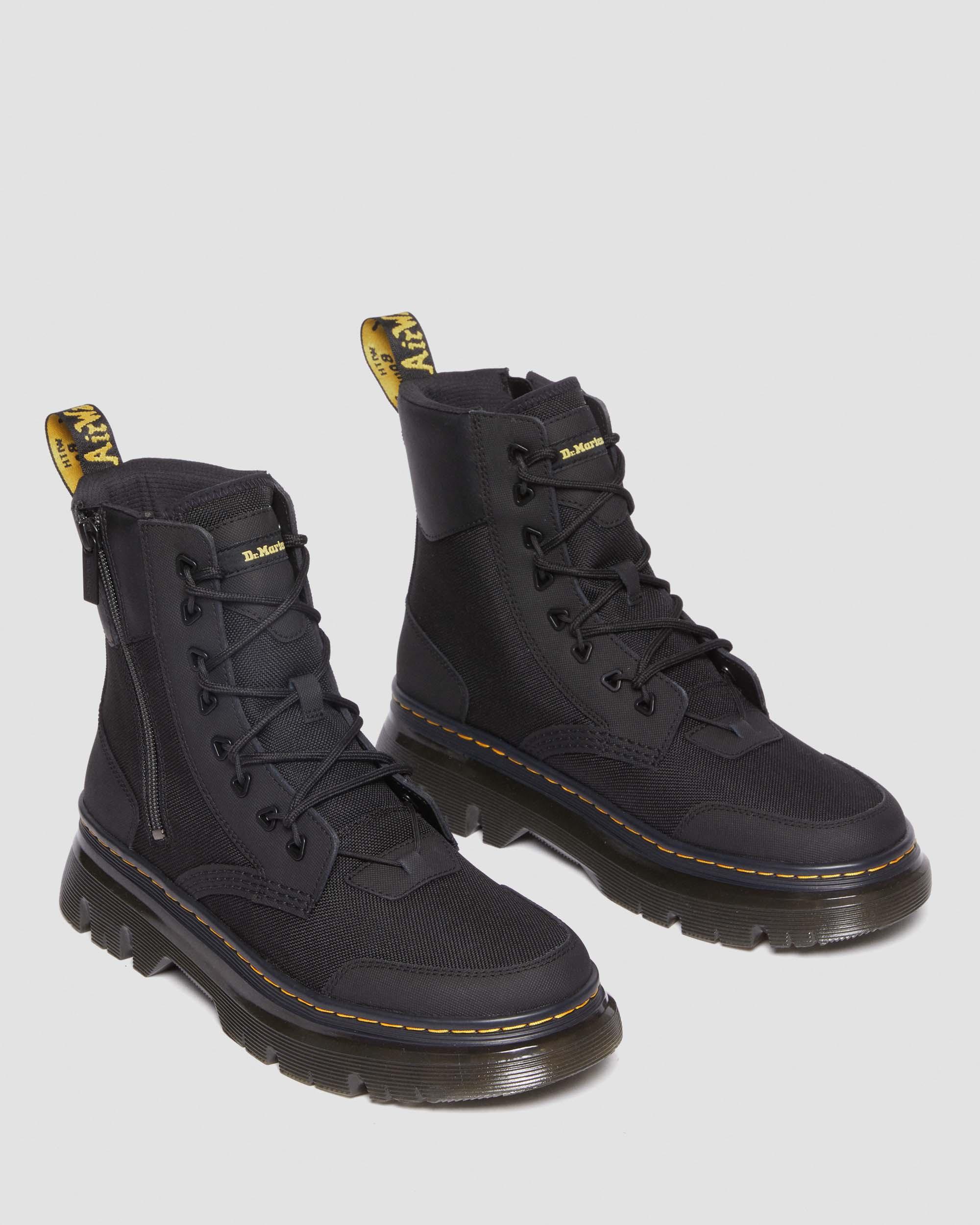 靴 Dr.Martens TARIK GUNL Tarik Zip Poly & Leather Utility Boots in BLACK | Dr. Martens™