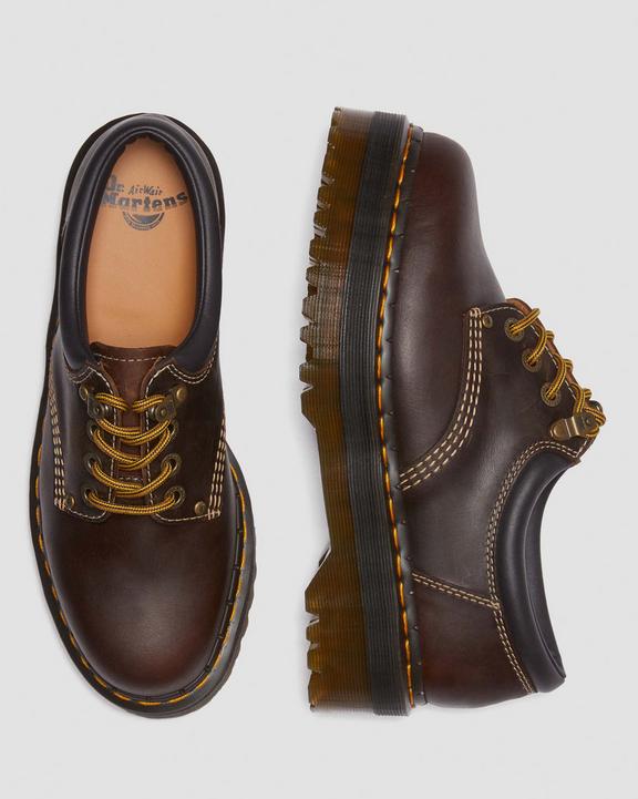 8053 Quad II Crazy Horse Leather Platform Shoes8053 Quad II Crazy Horse Leather Platform Shoes Dr. Martens