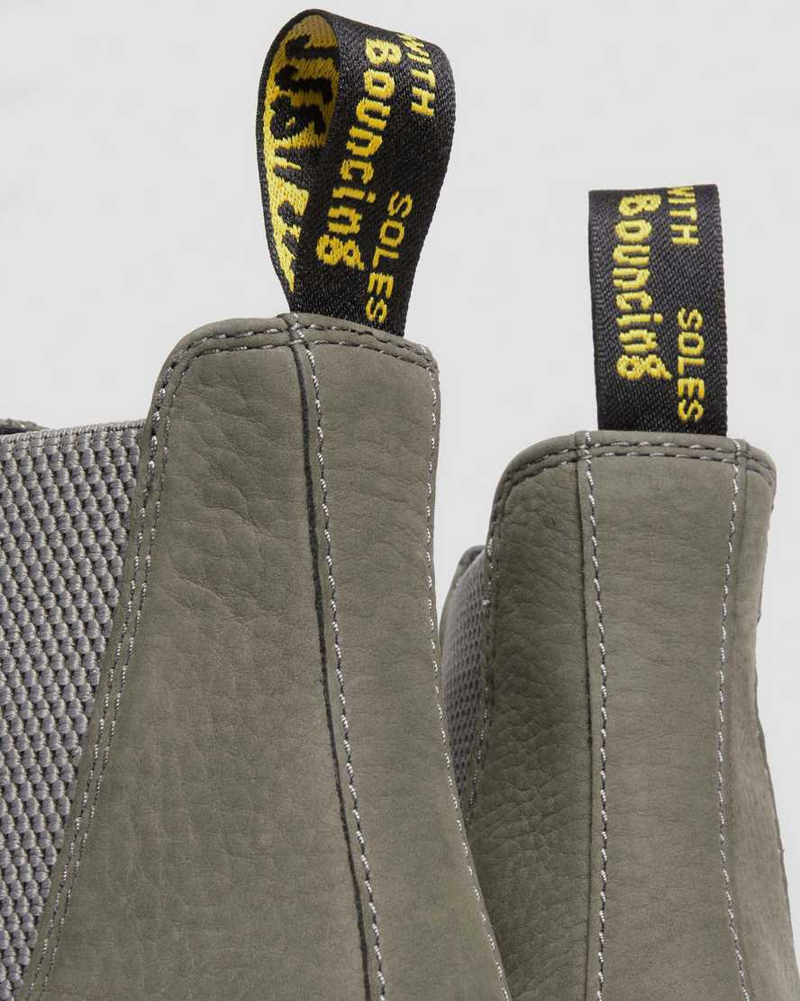 2976 Milled Nubuck Chelsea Boots2976 Milled Nubuck Chelsea Boots Dr. Martens