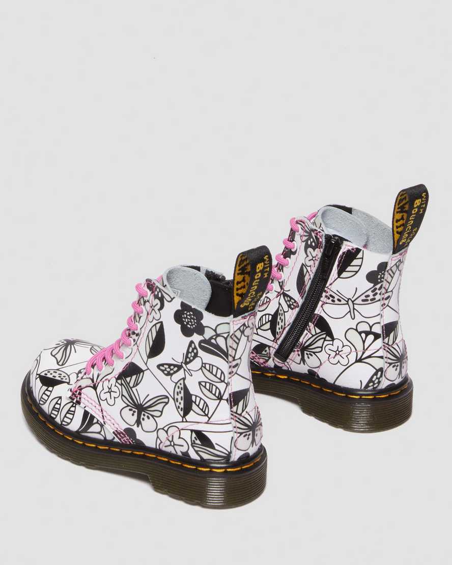 Toddler 1460 Meadow Print Leather Lace Up BootsToddler 1460 Meadow Print Leather Lace Up Boots Dr. Martens
