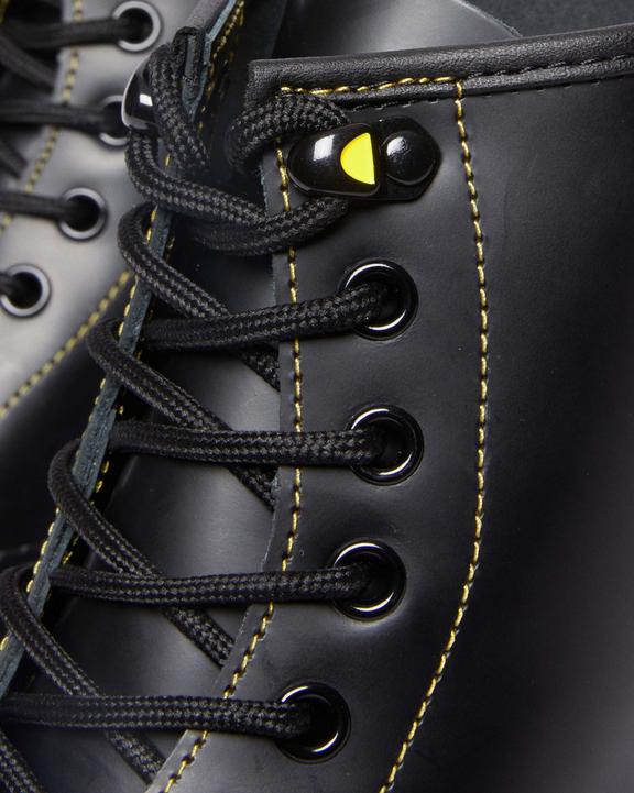 1460 Marbled Sole Smooth Leather Lace Up Boots1460 Marbled Sole Smooth Leather Lace Up Boots Dr. Martens