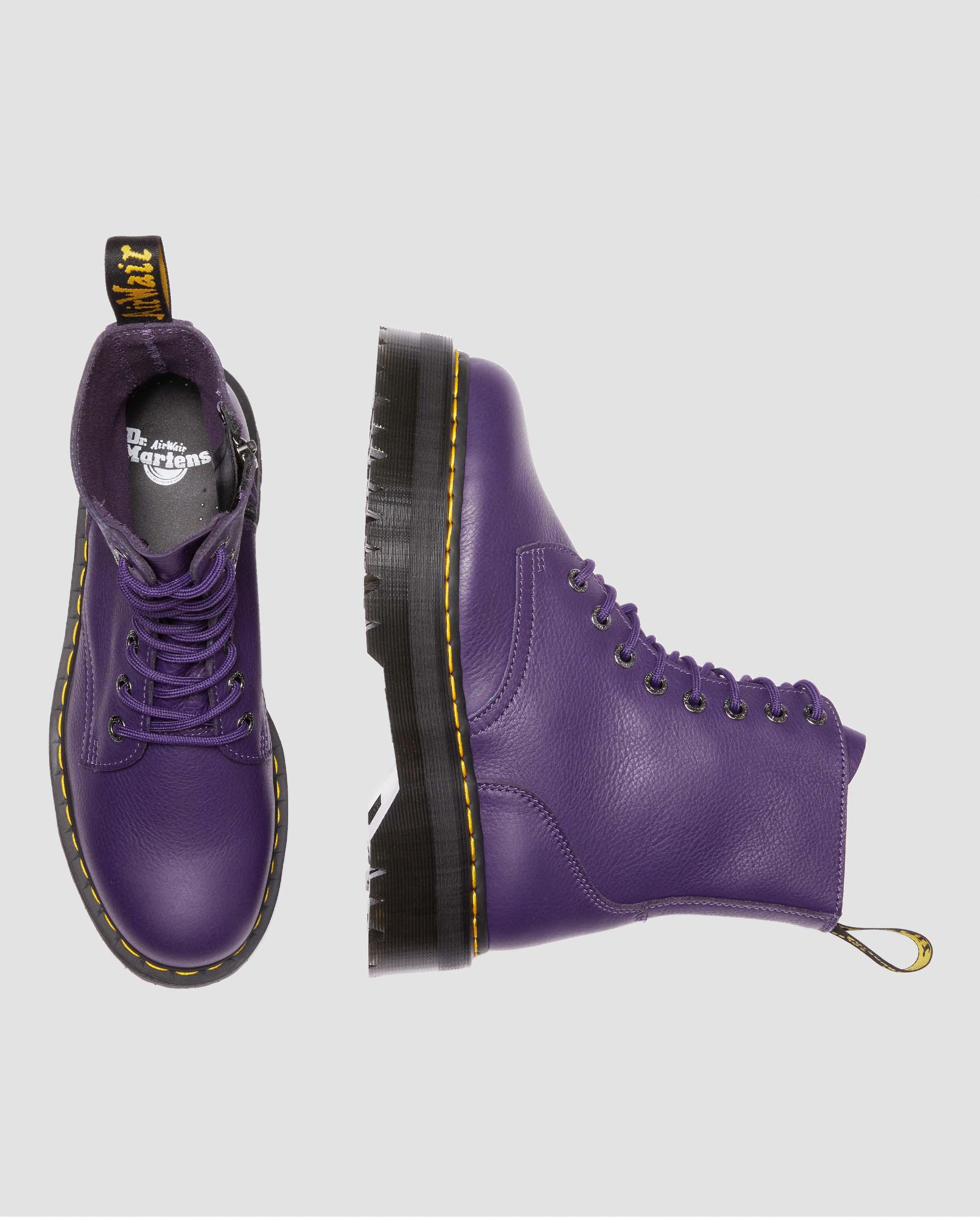 Jadon III Boot Pisa Leather Platforms in RICH PURPLE | Dr. Martens™