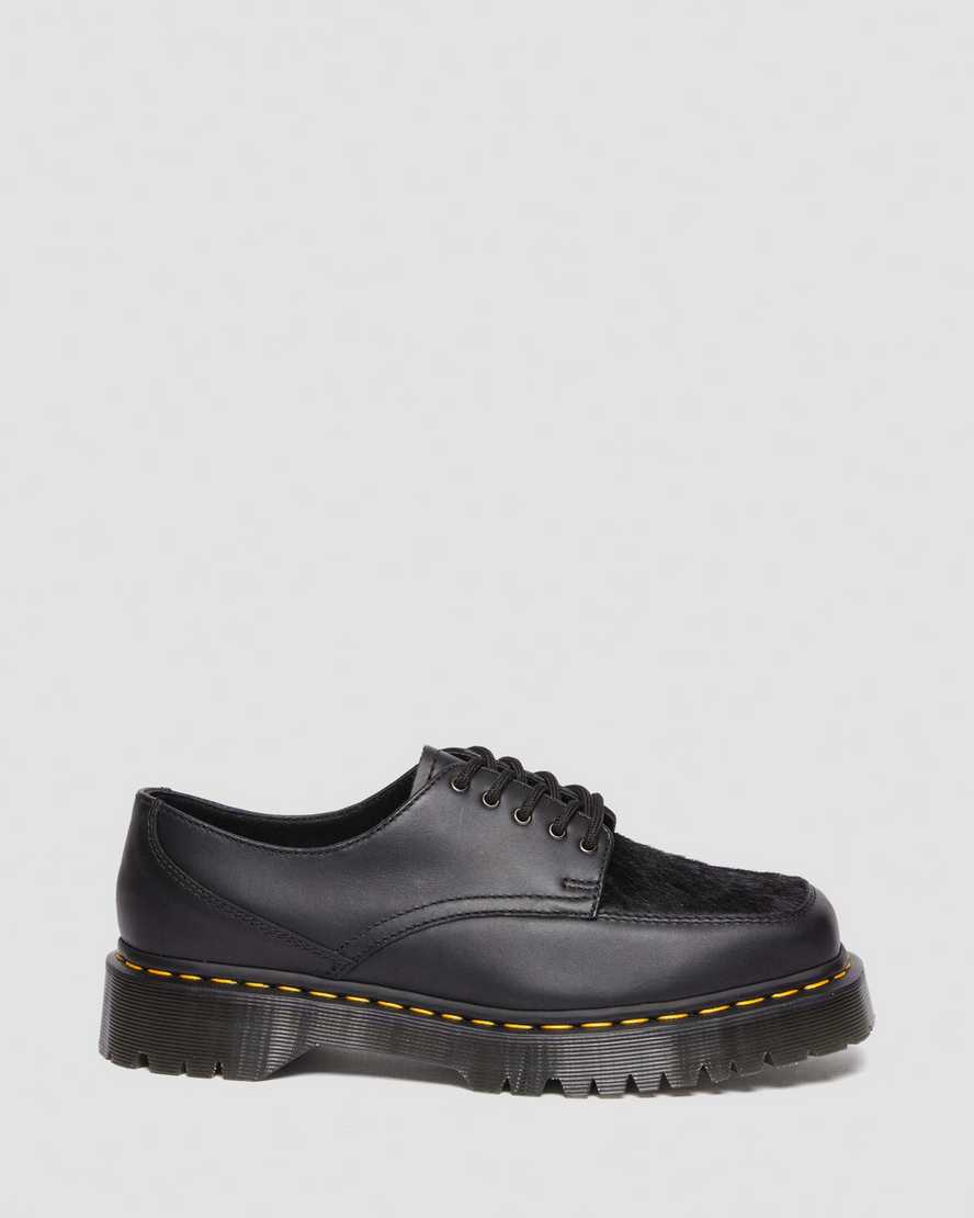 5-Eye Bex Square Toe Hair-On & Leather Shoes5-Eye Bex Square Toe Hair-On & Leather Shoes Dr. Martens