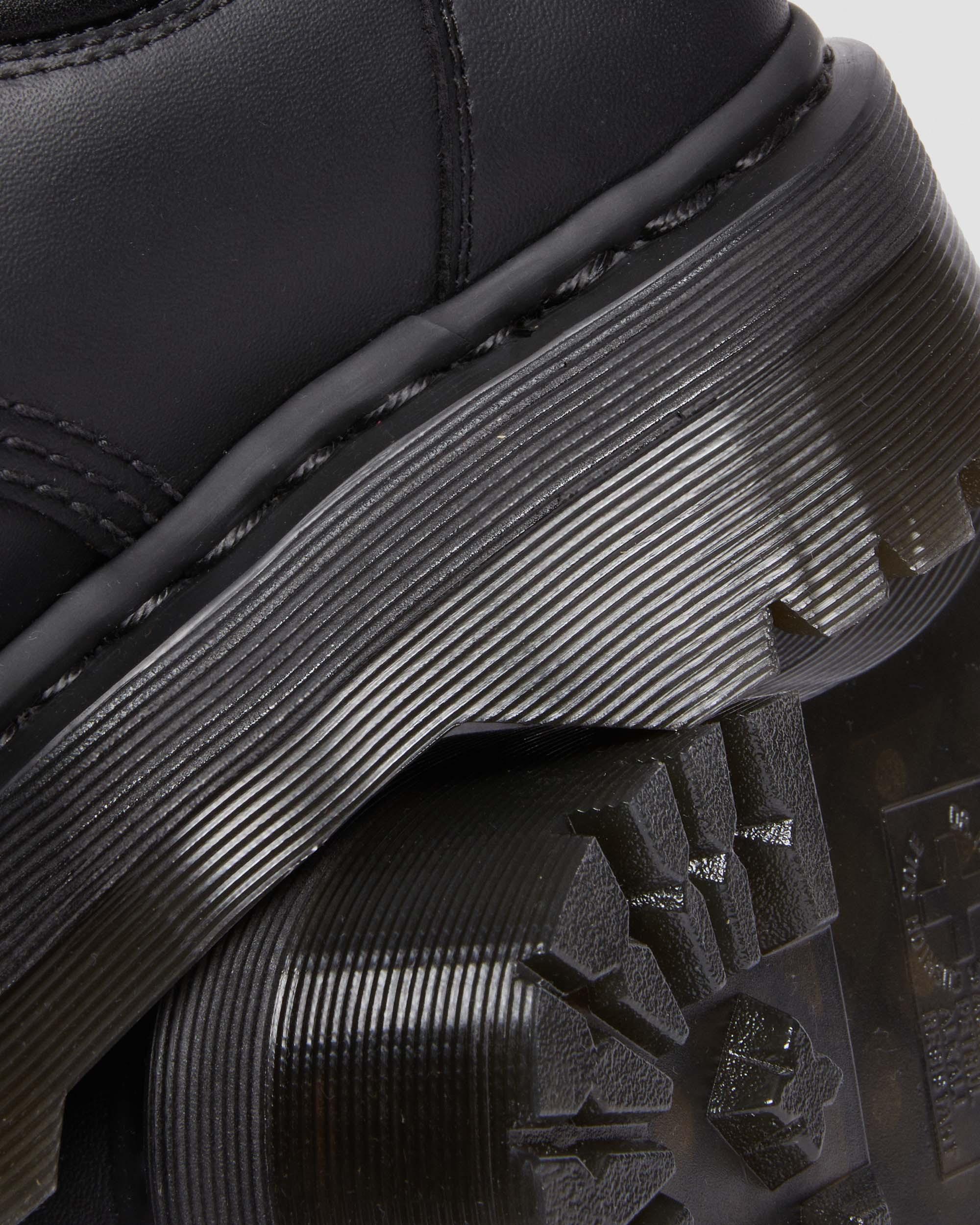 Vegan 8053 Quad Mono Leather Shoes in Black | Dr. Martens