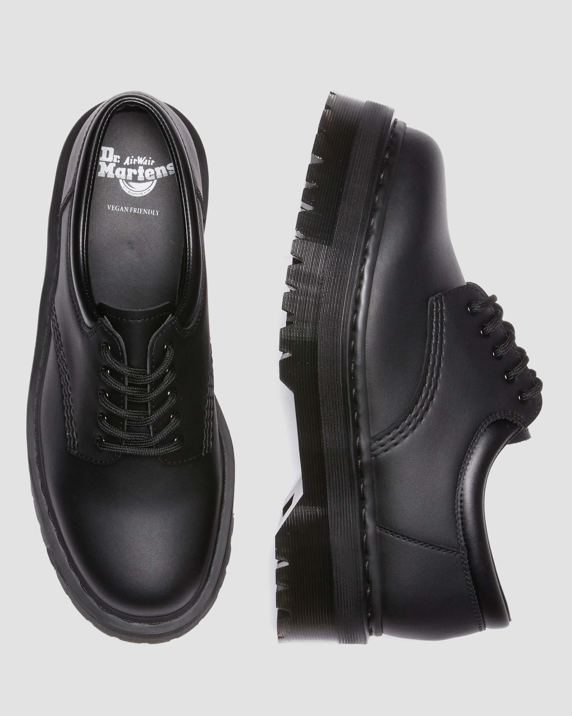 Vegan 8053 Felix Platform Casual Shoes in Black | Dr. Martens