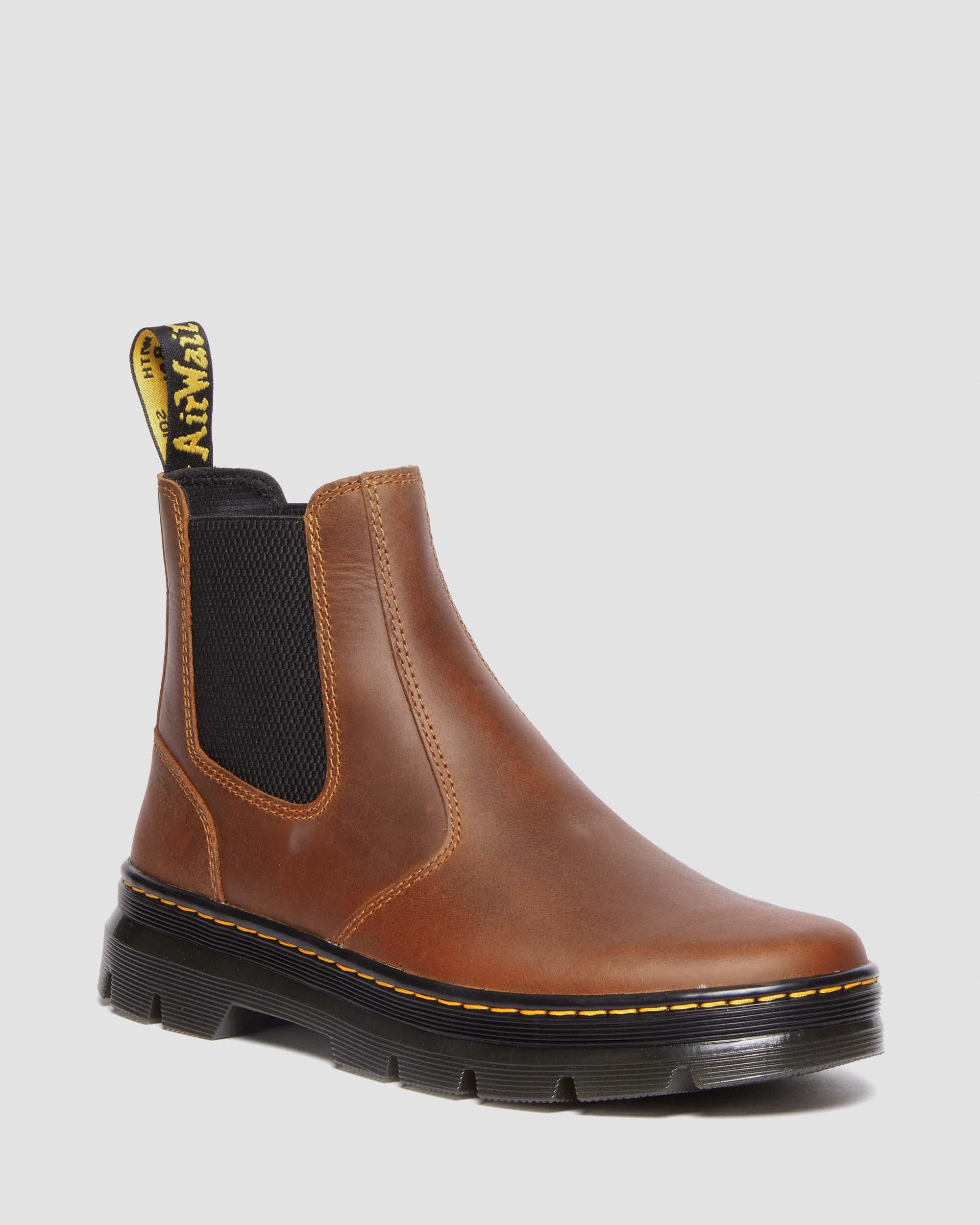 Embury Pull Up Leather Chelsea Boots, Warm Tan | Dr. Martens