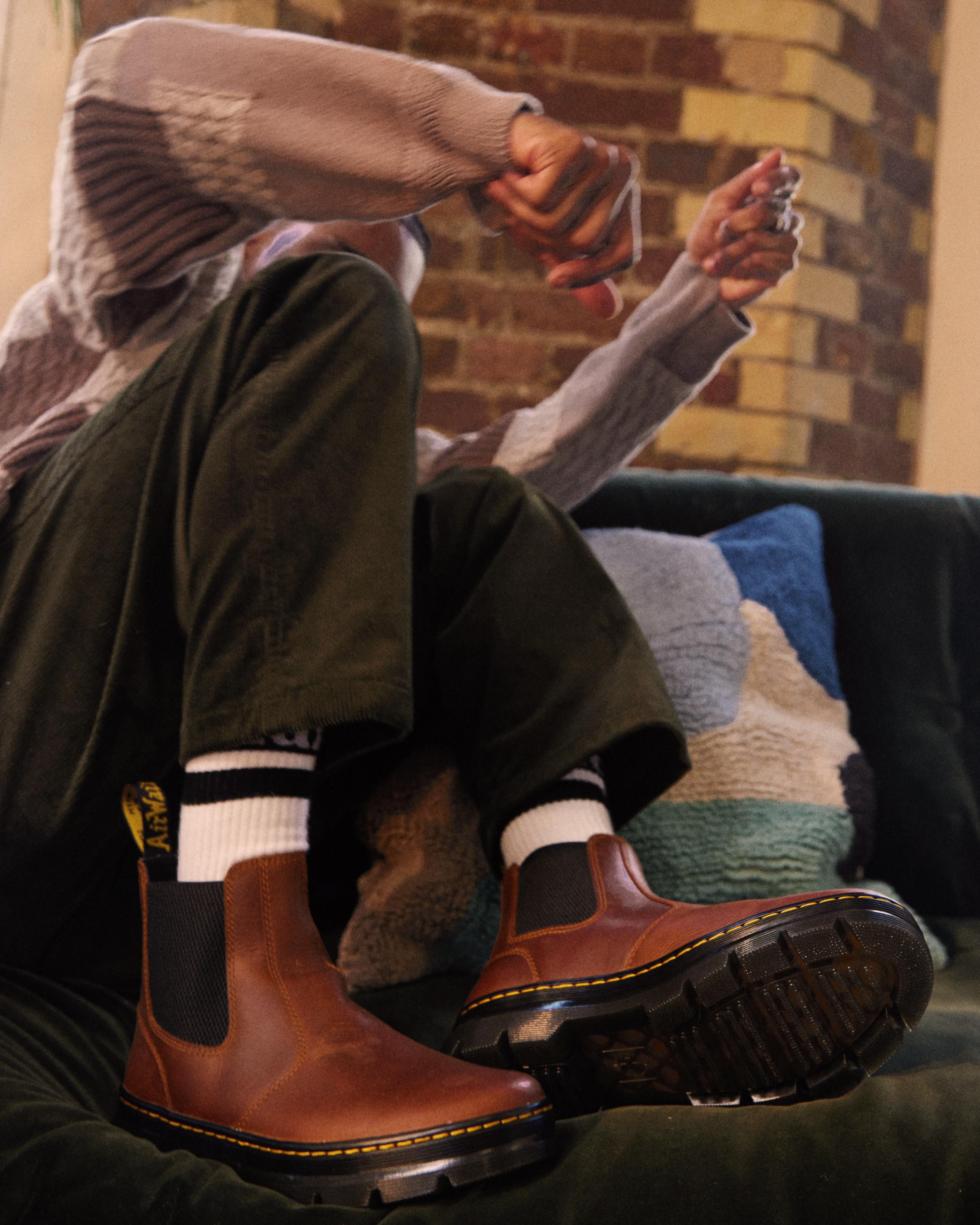 Tog Kyst Regnjakke Embury Pull Up Leather Chelsea Boots | Dr. Martens