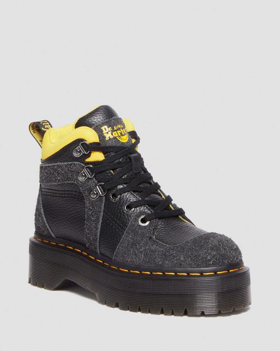 Zuma Milled Nappa Leather & Suede Hiker Style BootsZuma Milled Nappa Leather & Suede Hiker Style Boots Dr. Martens