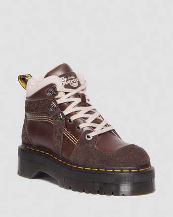 Zuma Leather & Suede Hiker Style Boots