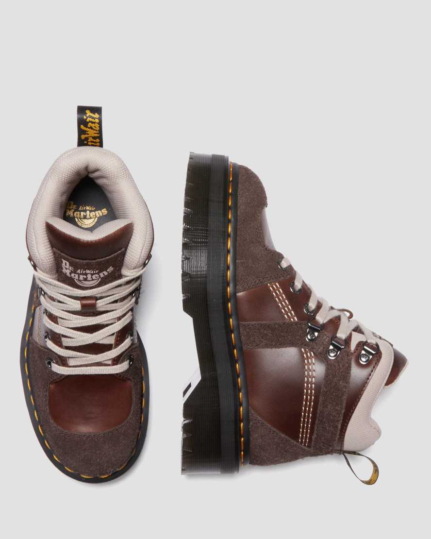 Zuma Leather & Suede Hiker Style BootsZuma Leather & Suede Hiker Style Boots Dr. Martens
