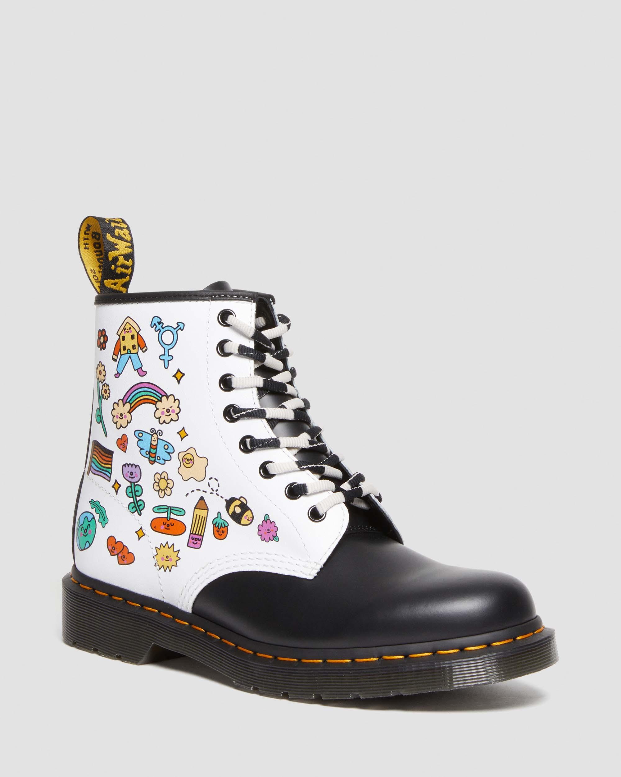 1460 Wednesday Holmes Pride Smooth Leather Boots1460 Wednesday Holmes For Pride Smooth Leather Boots Dr. Martens