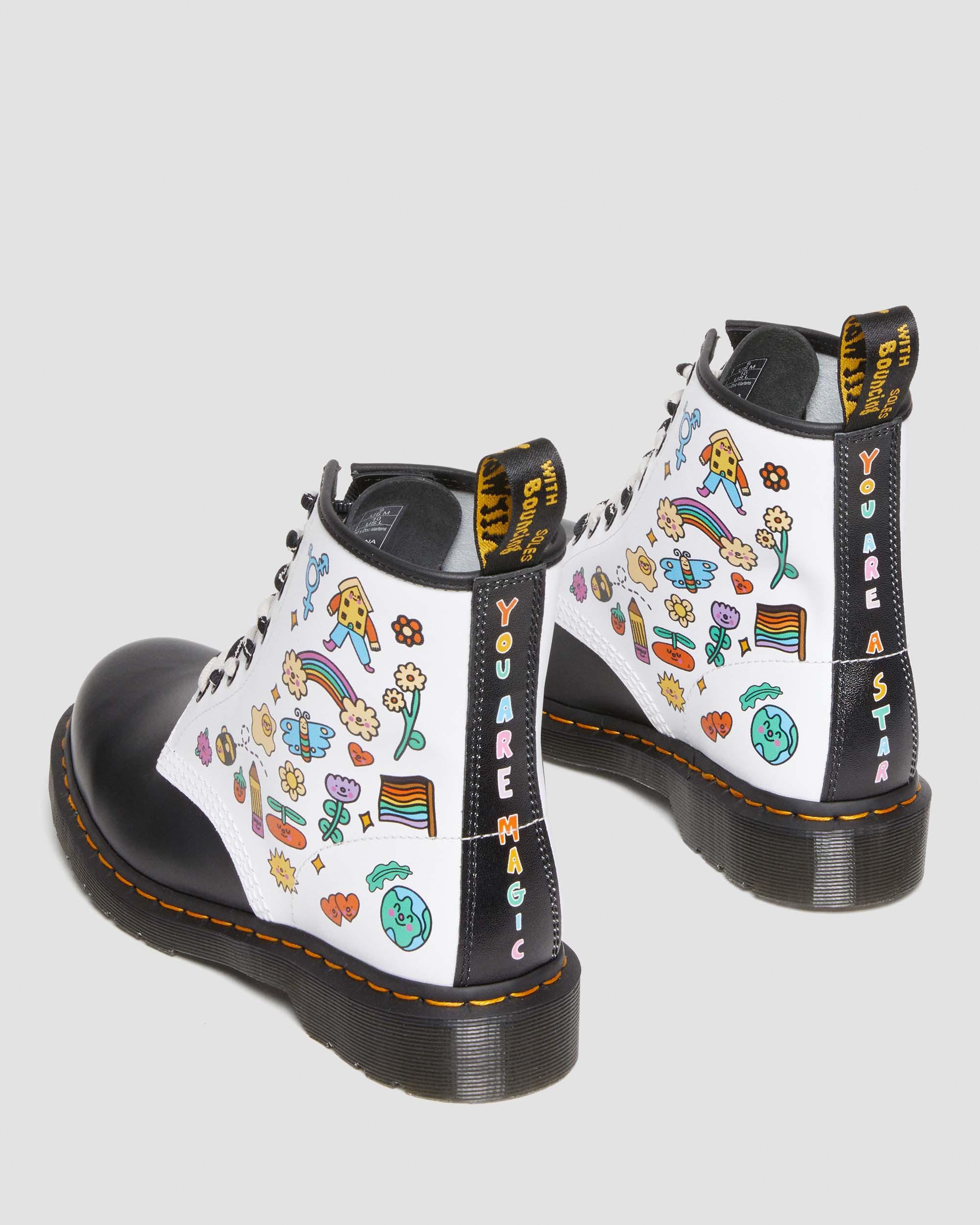 1460 Wednesday Holmes Pride Leather Boots1460 Wednesday Holmes For Pride Leather Boots Dr. Martens
