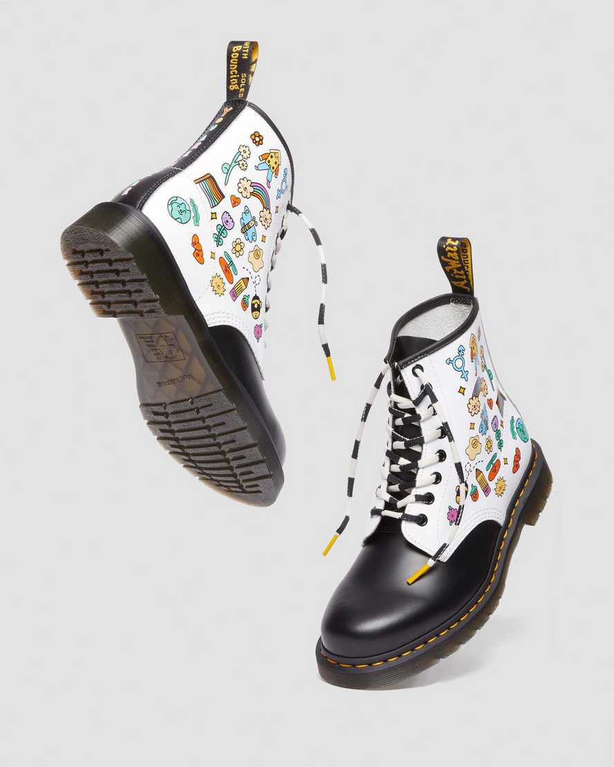 1460 Wednesday Holmes Pride Smooth Leather Boots1460 LEDER SCHNÜRSTIEFEL WEDNESDAY HOLMES FÜR PRIDE Dr. Martens