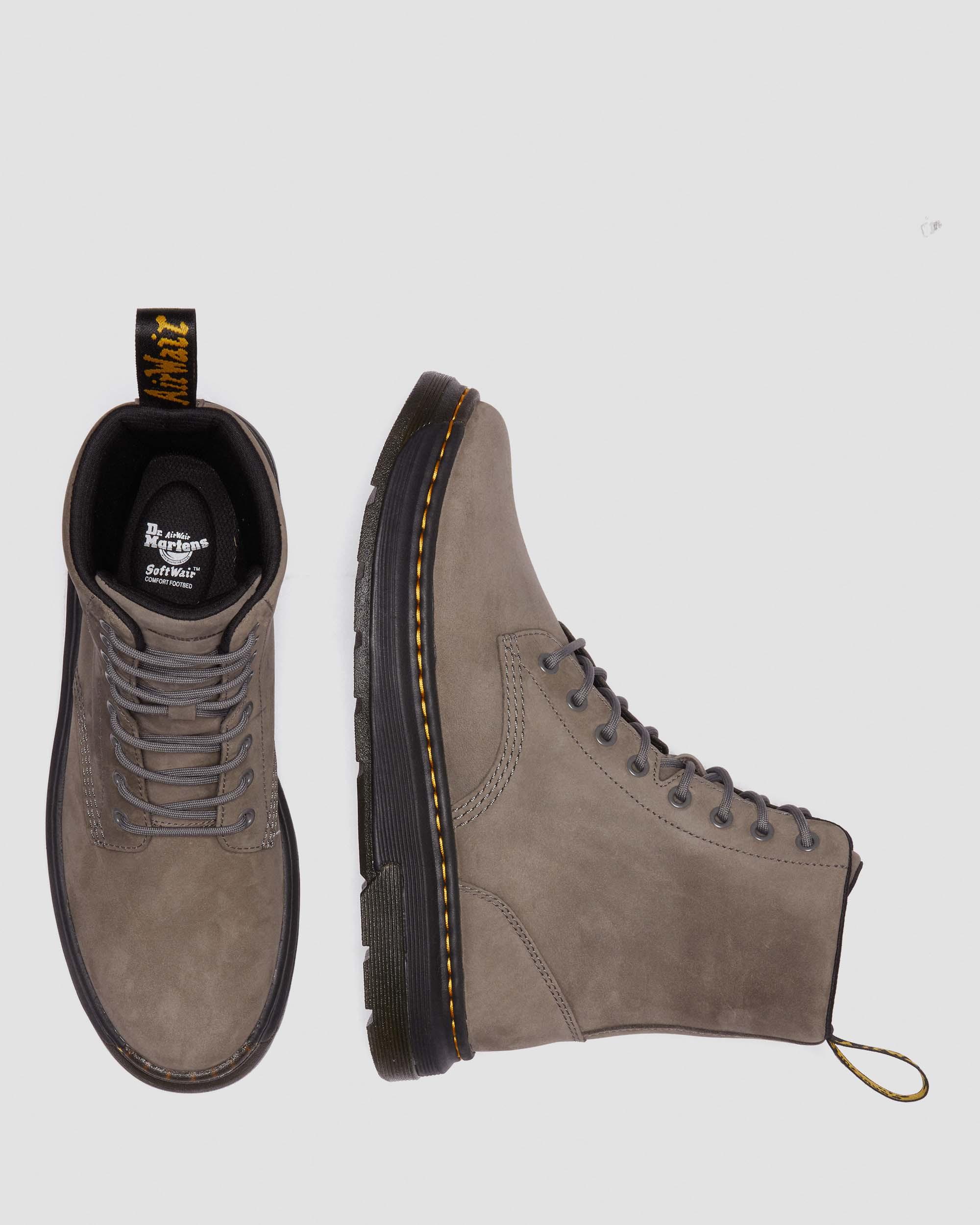 DR MARTENS Crewson Nubuck Leather Everyday Boots