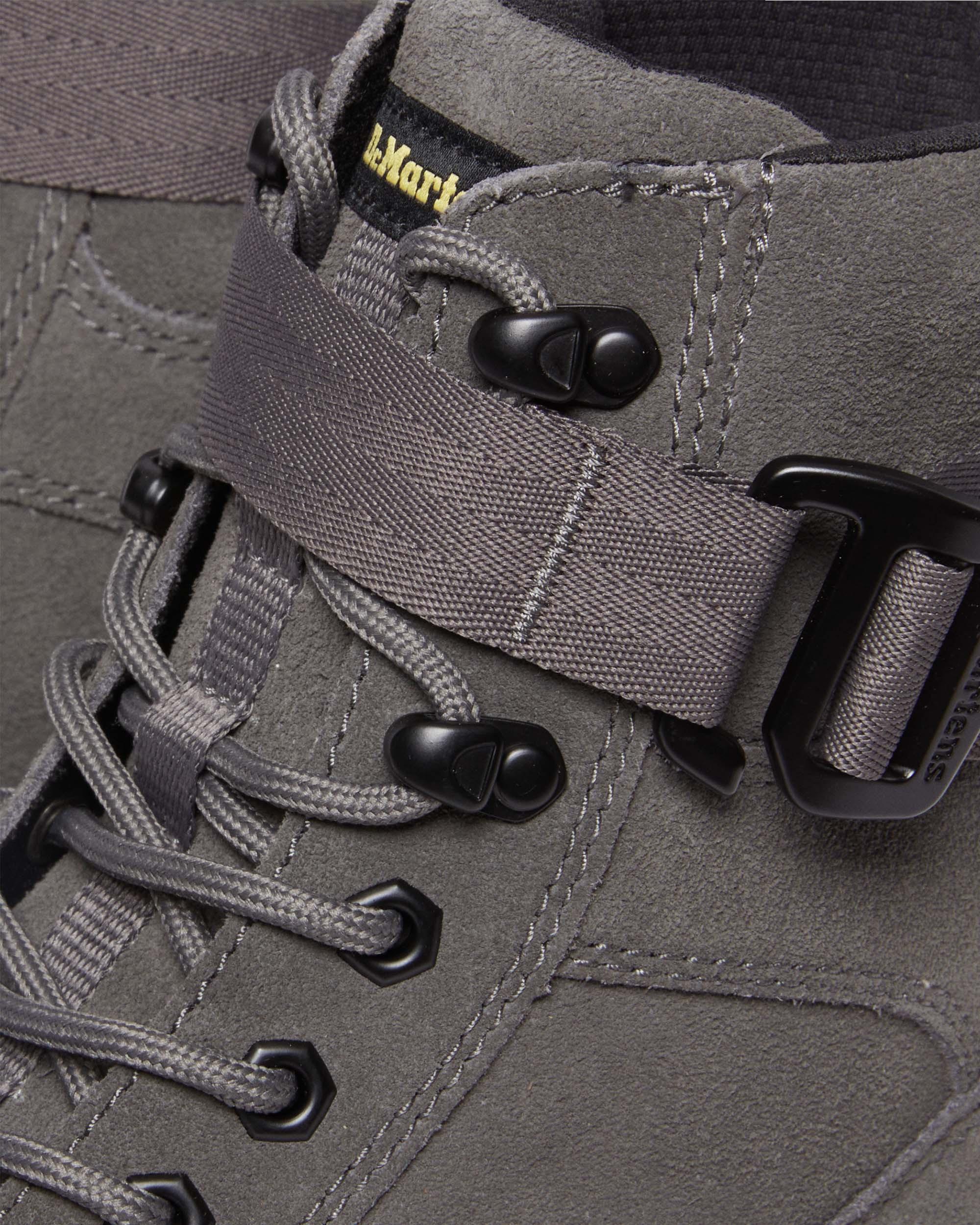 Combs Tech Suede Casual Boots in GUNMETAL | Dr. Martens™
