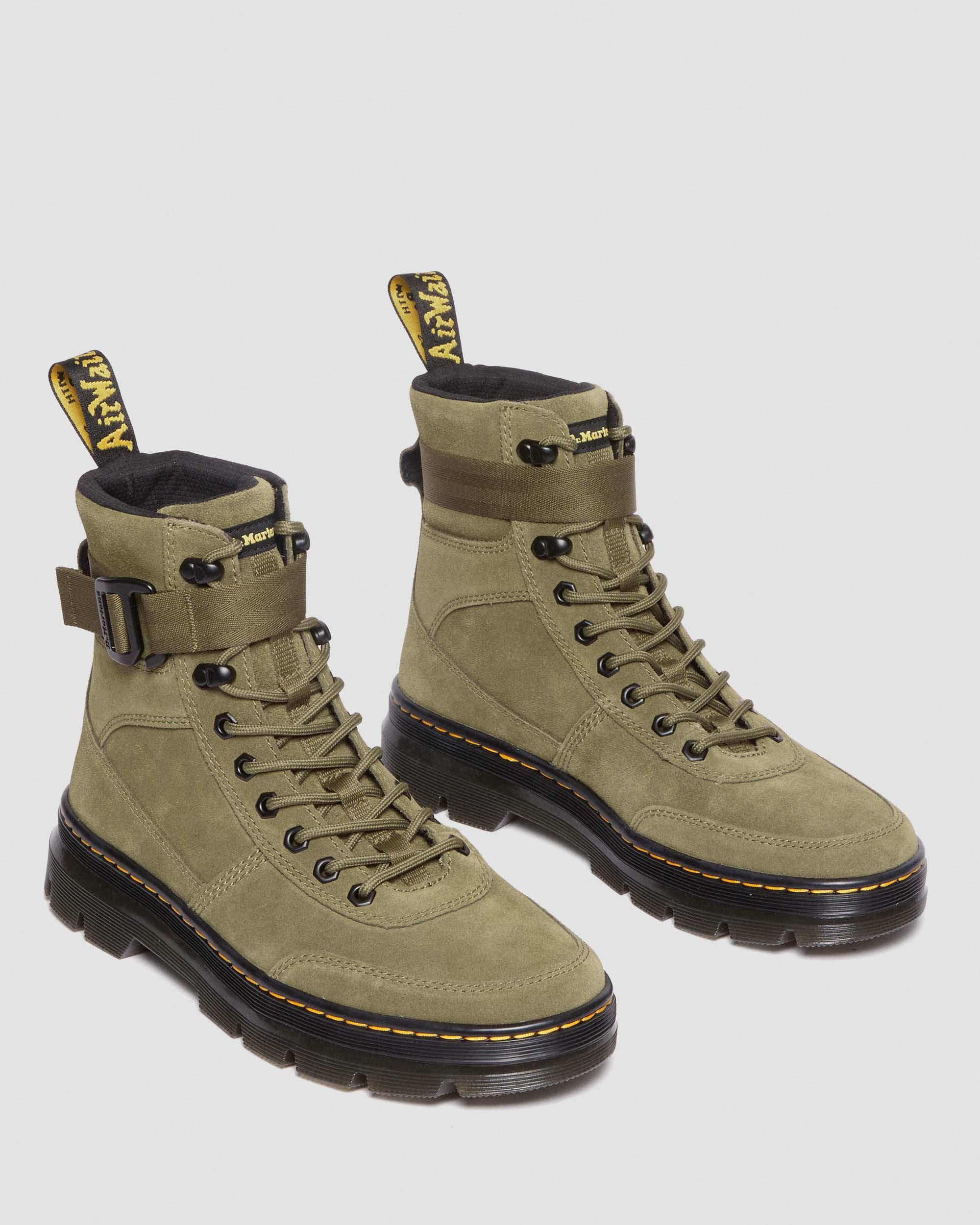 Combs Tech Suede Casual Boots in DMS OLIVE | Dr. Martens™