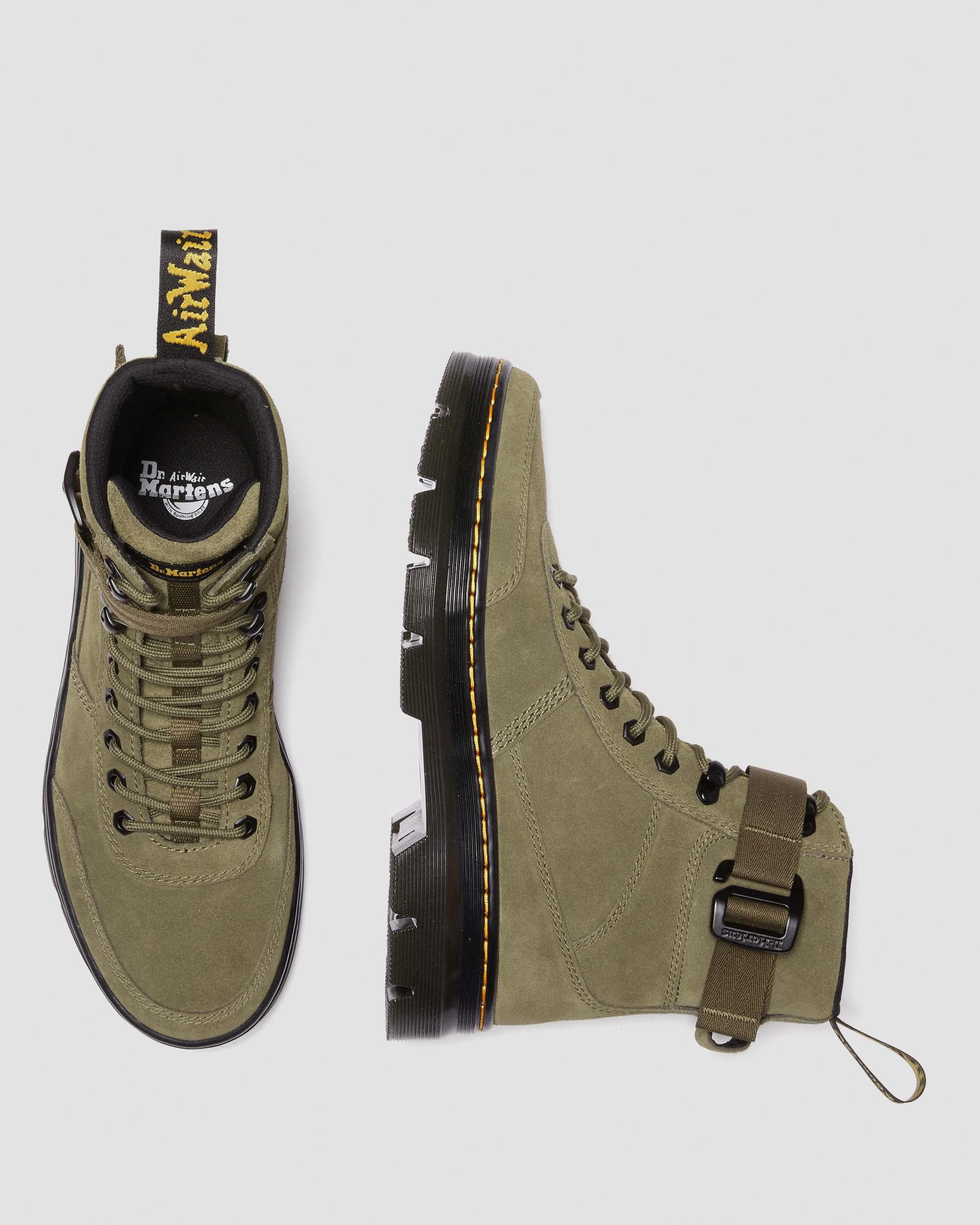 Combs Tech Suede Casual Boots in DMS OLIVE | Dr. Martens™