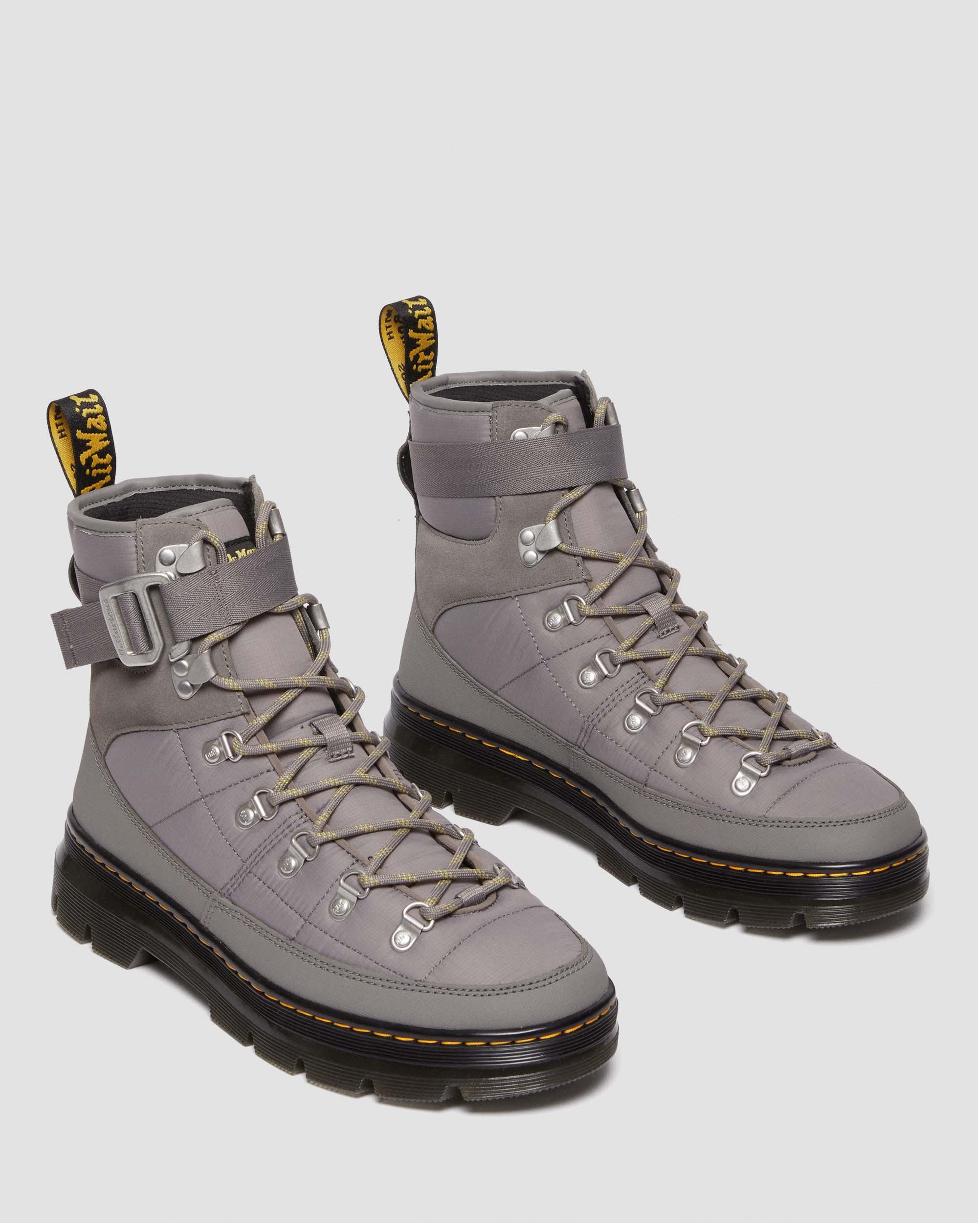 Dr. Martens Comb gray Canvas High-Top Lace Boots Dr. Martens Combs Tech Men main image 3