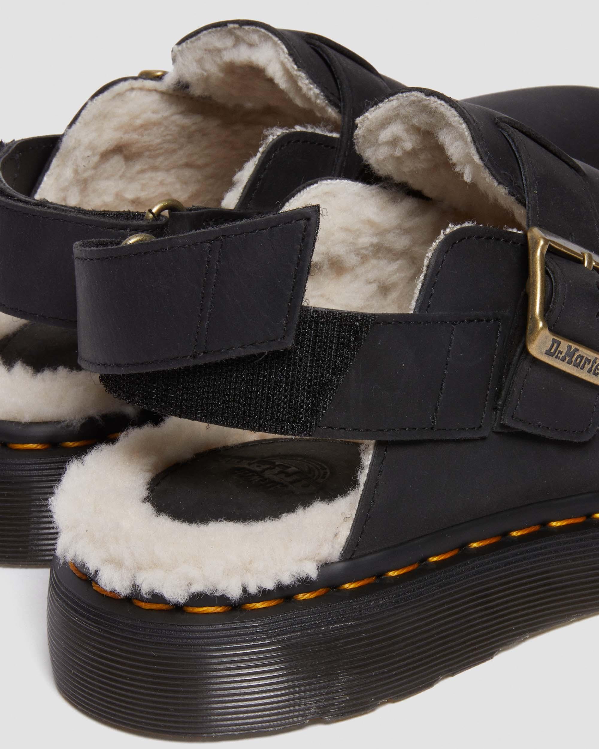 thumbnail image 2 of MoneRffi Fur Lined Winter Clogs - Unisex Plush Fleece Mules For Indoor Outdoor 2 of 13