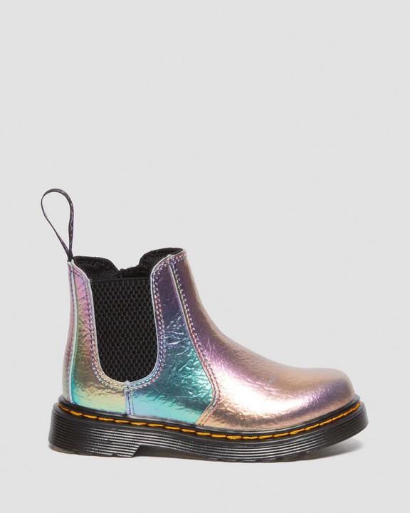 Toddler 2976 Rainbow Crinkle Leather Chelsea -bootsitToddler 2976 Rainbow Crinkle Leather Chelsea -bootsit Dr. Martens
