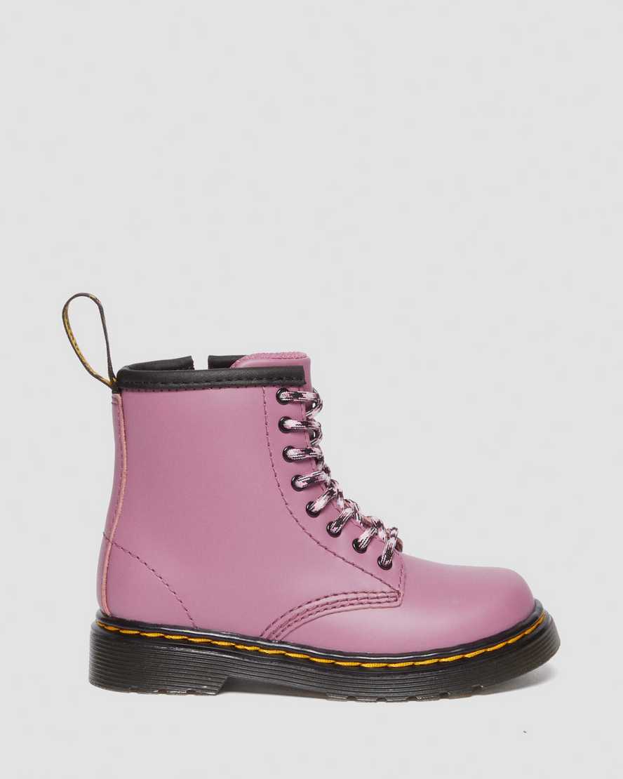 Toddler 1460 Muted Leather Lace Up BootsToddler 1460 Muted Leather Lace Up Boots Dr. Martens