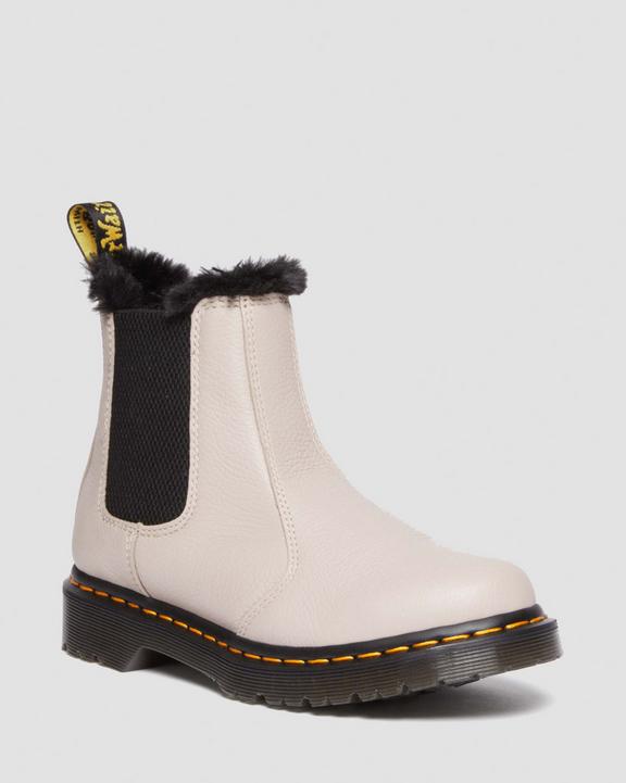 2976 Leonore Faux Fur-Lined Virginia Leather Chelsea Boots2976 Leonore Faux Fur-Lined Virginia Leather Chelsea Boots Dr. Martens