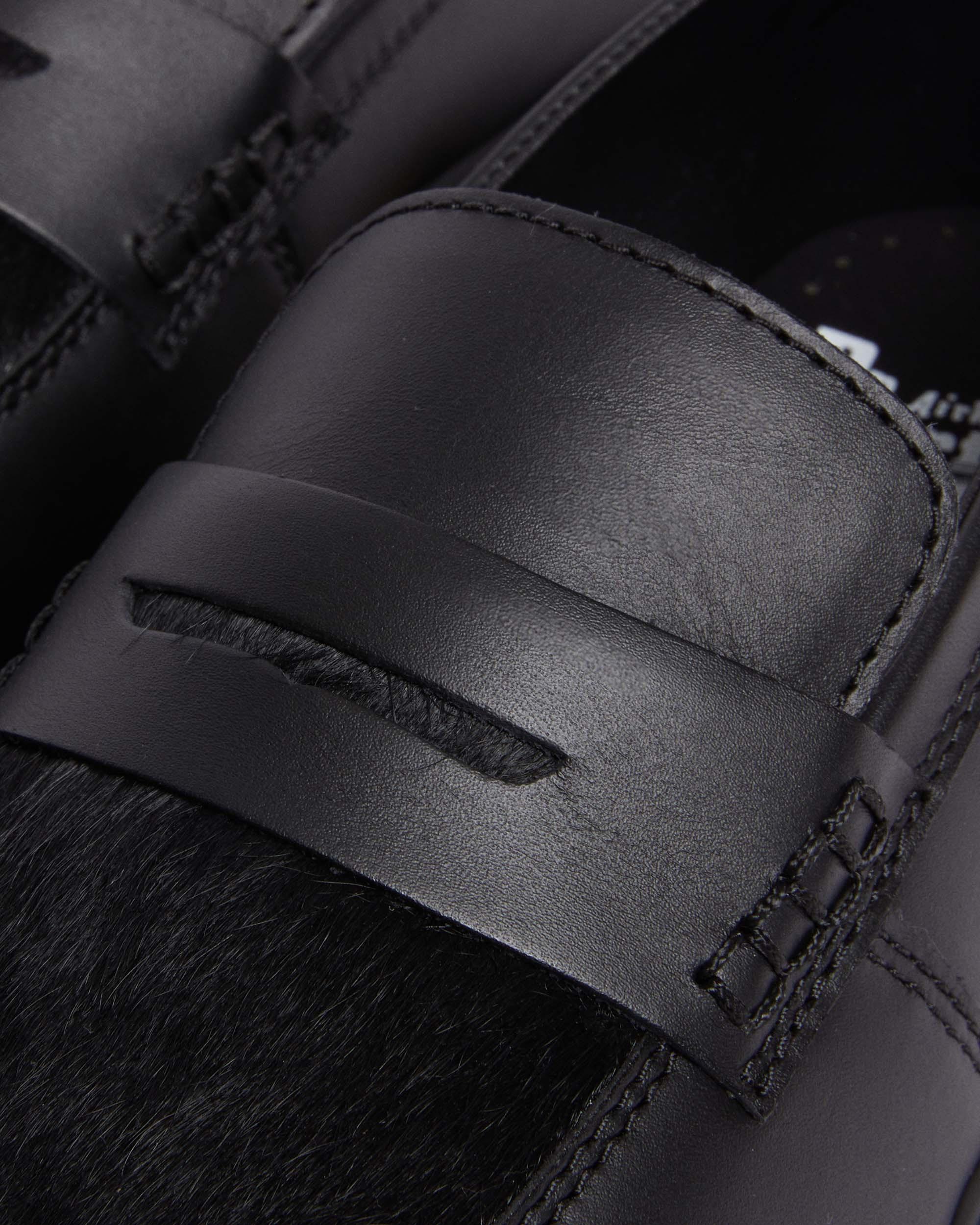 Penton Bex Square Toe Hair-On & Leather Loafers | Dr. Martens ReWair