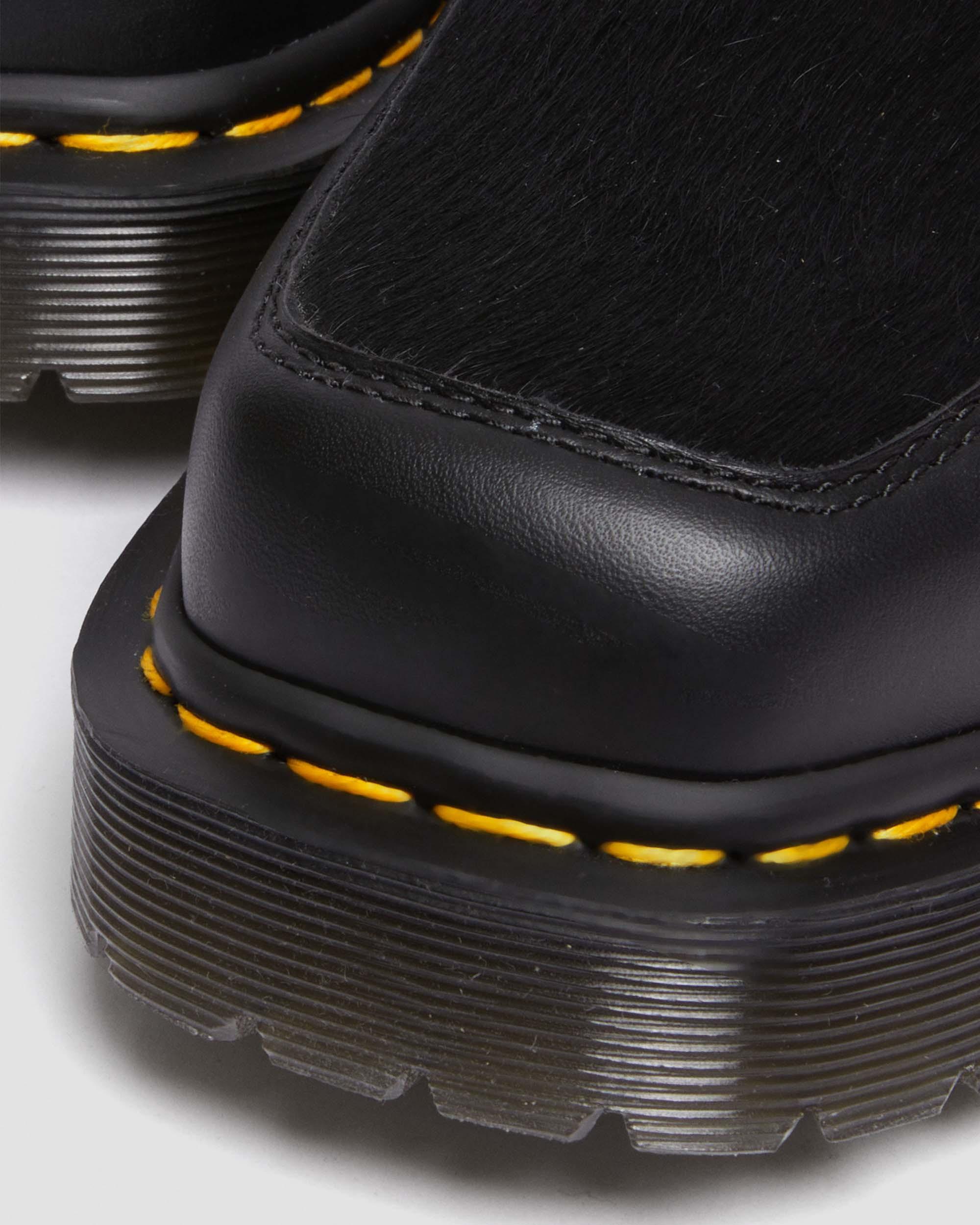 Penton Bex Square Toe Hair-On & Leather Loafers | Dr. Martens ReWair