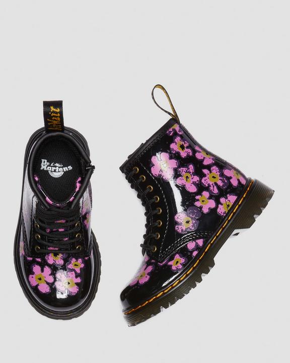 Botas 1460 Floral de charol para niñosBotas 1460 Floral de charol para niños Dr. Martens