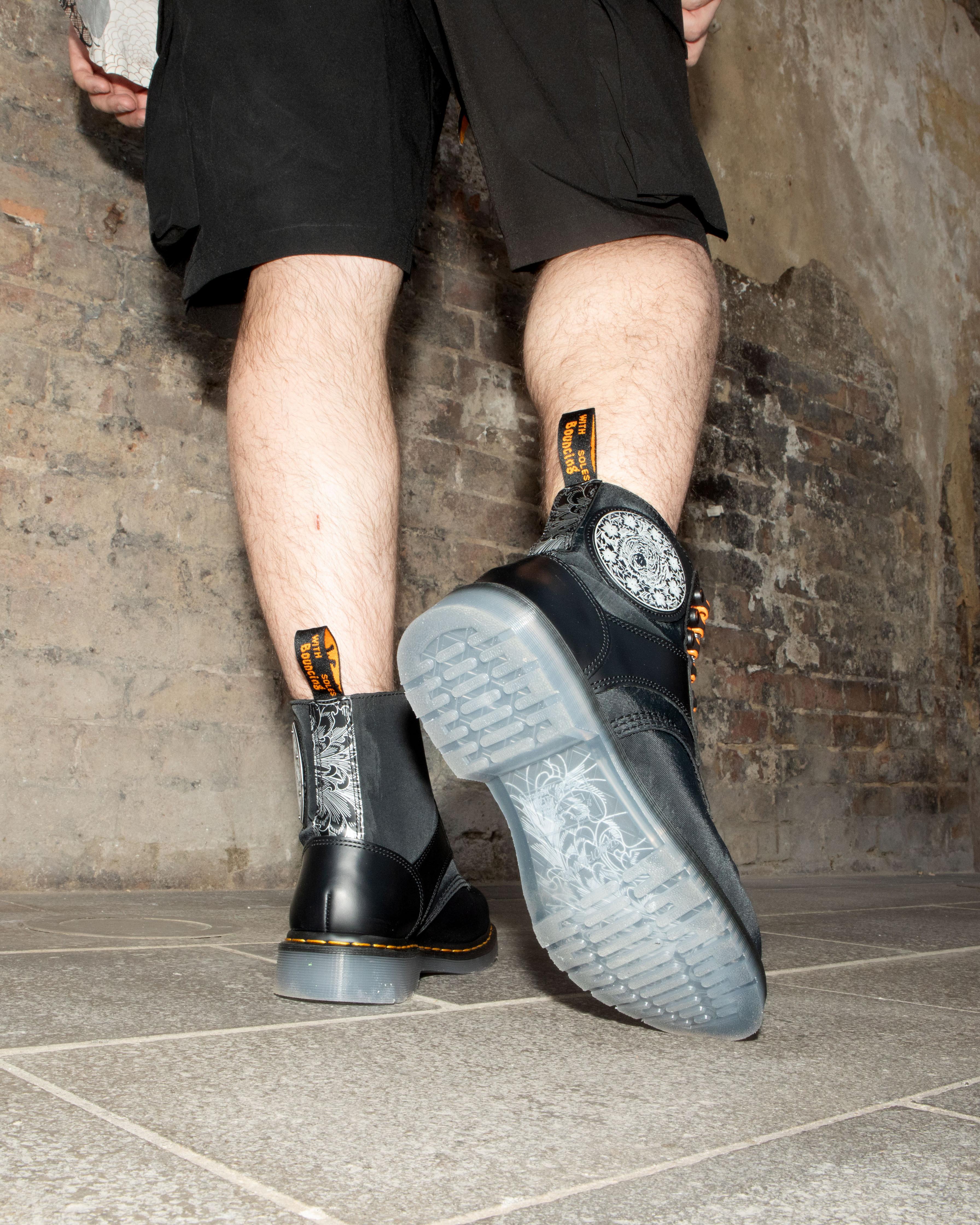 1460 King Nerd Leather Boots in Black | Dr. Martens