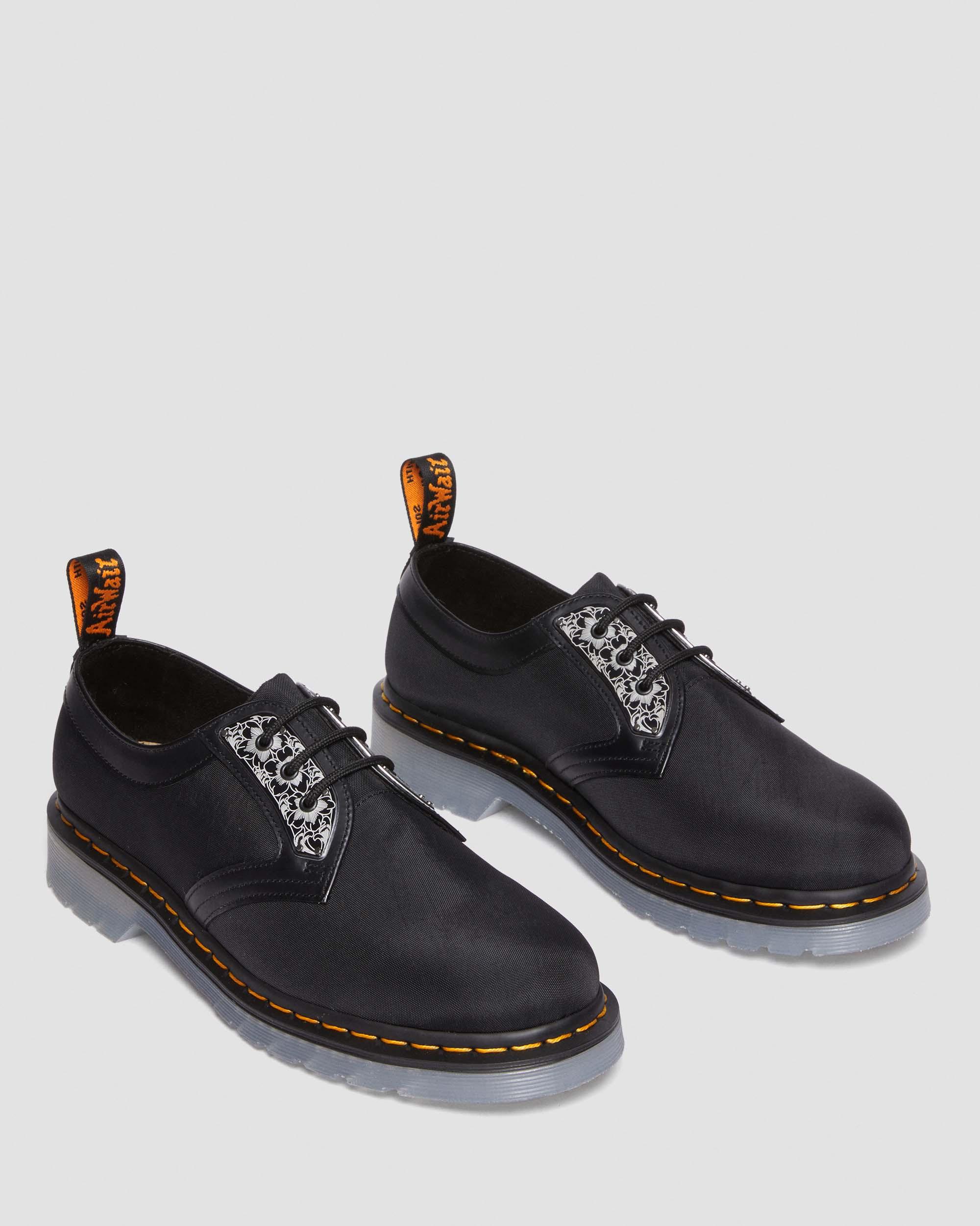1461 King Nerd Leather Shoes in Black