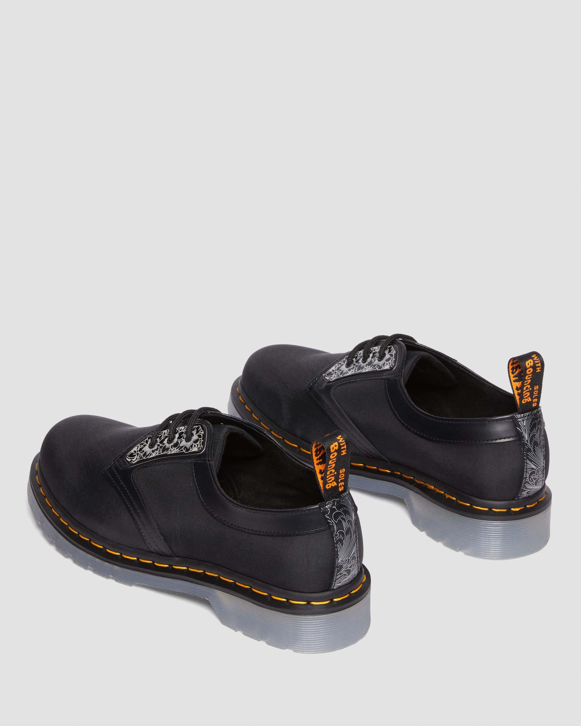 1461 King Nerd Leather Shoes in Black