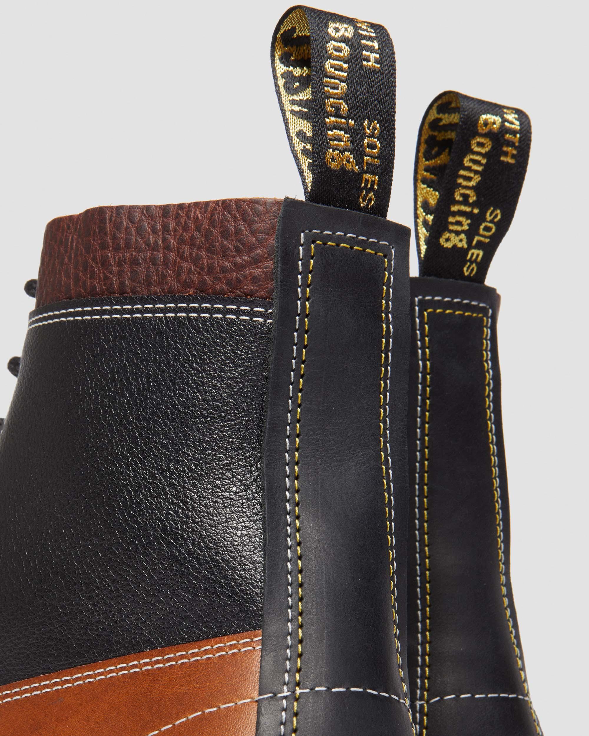 1460 Made in England Deadstock Leather Lace Up Boots in MULTI | Dr