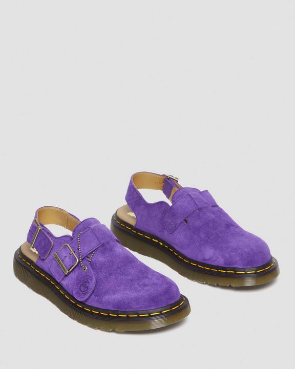 Jorge Made in England Suede Slingback MulesJorge Made in England Suede Slingback Mules Dr. Martens