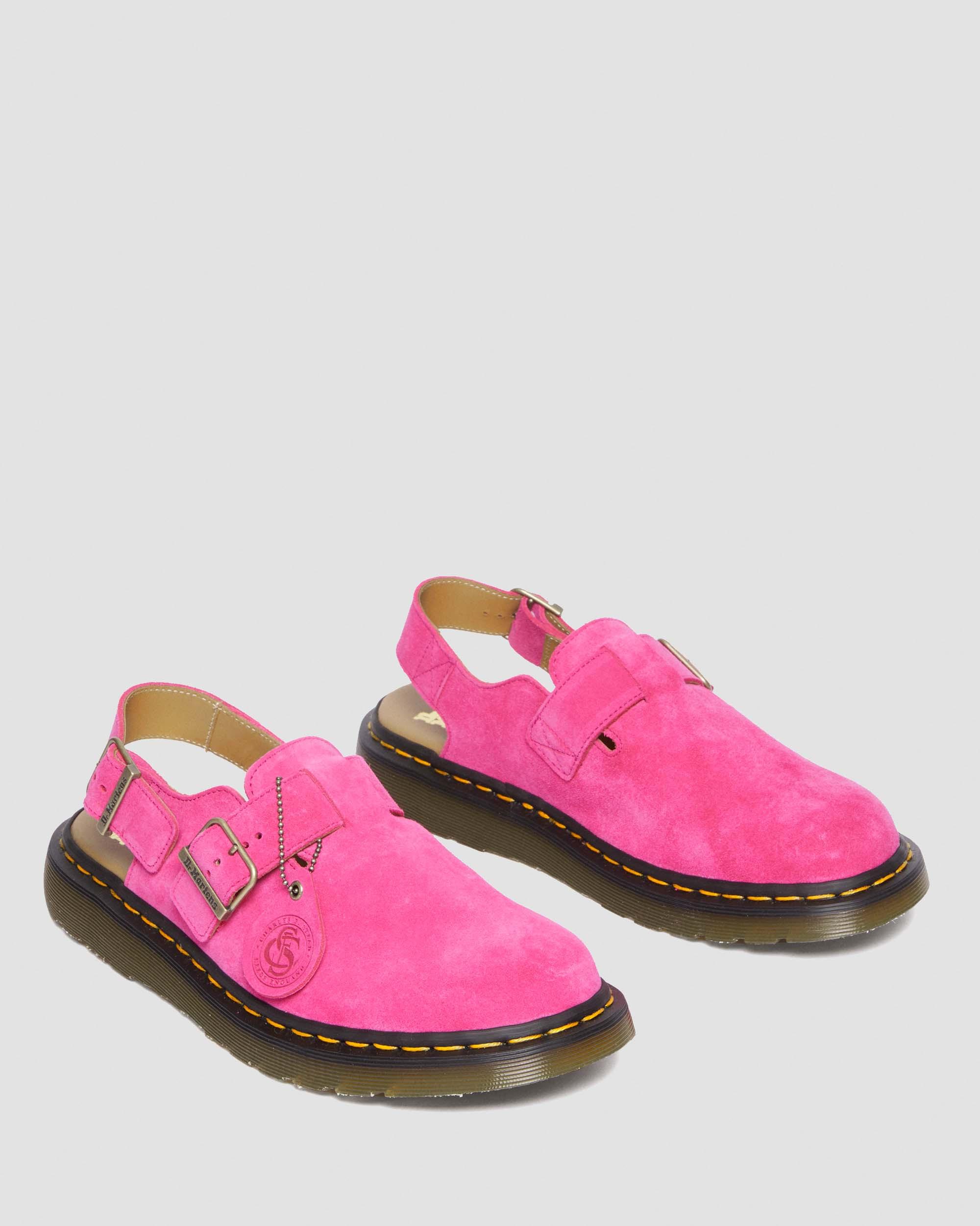Jorge Made in England Suede Slingback Mules in {{color}} | Dr