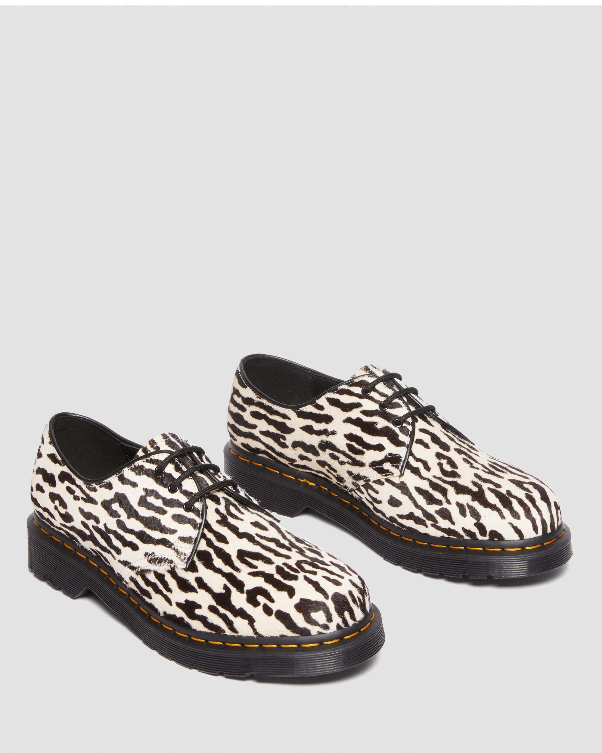 1461 Wacko Maria Hair-On Oxford Shoes Dr. Martens 1461 WACKO MARIA WHITE