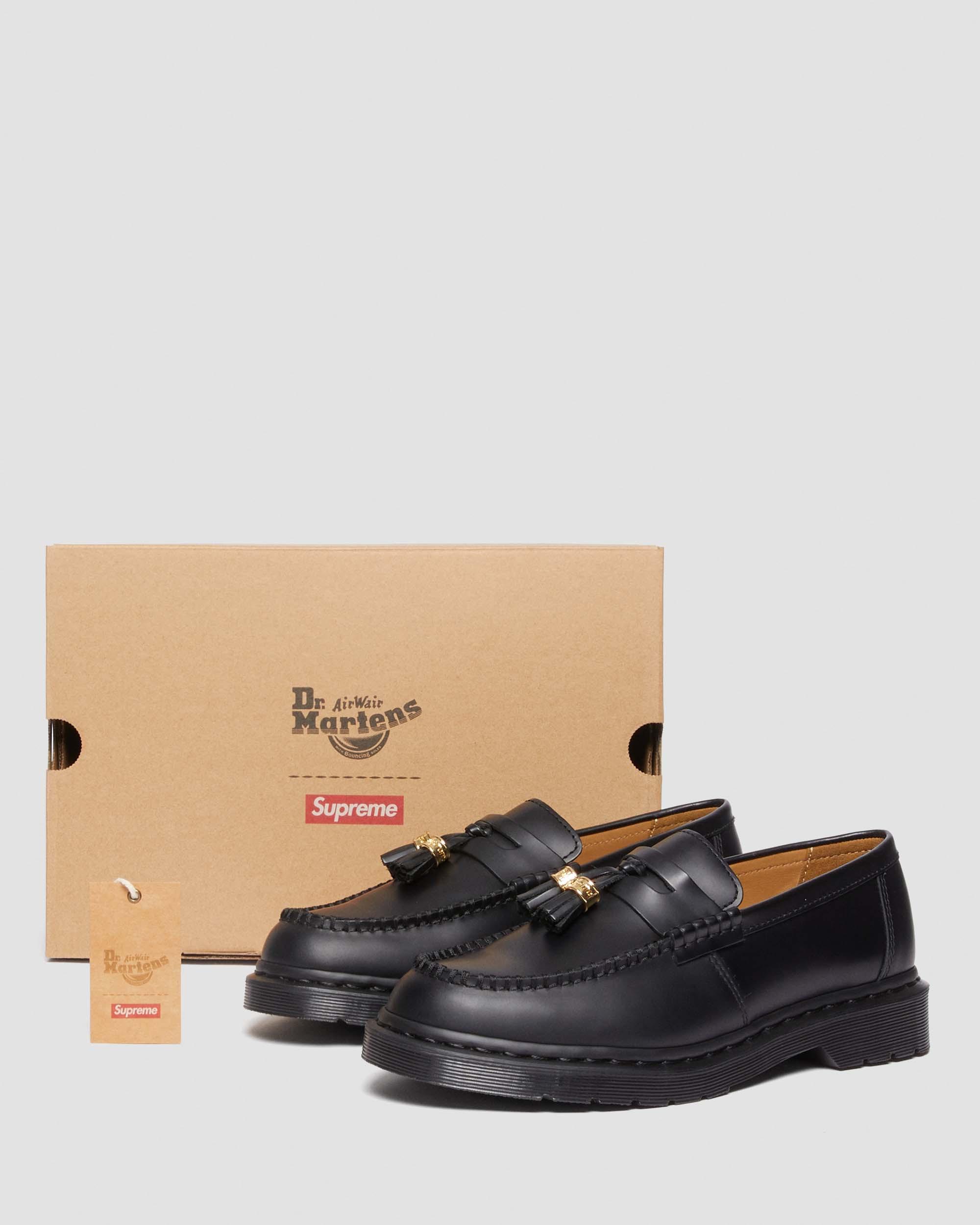 Penton Supreme Smooth Leather Loafers in Dr. Martens