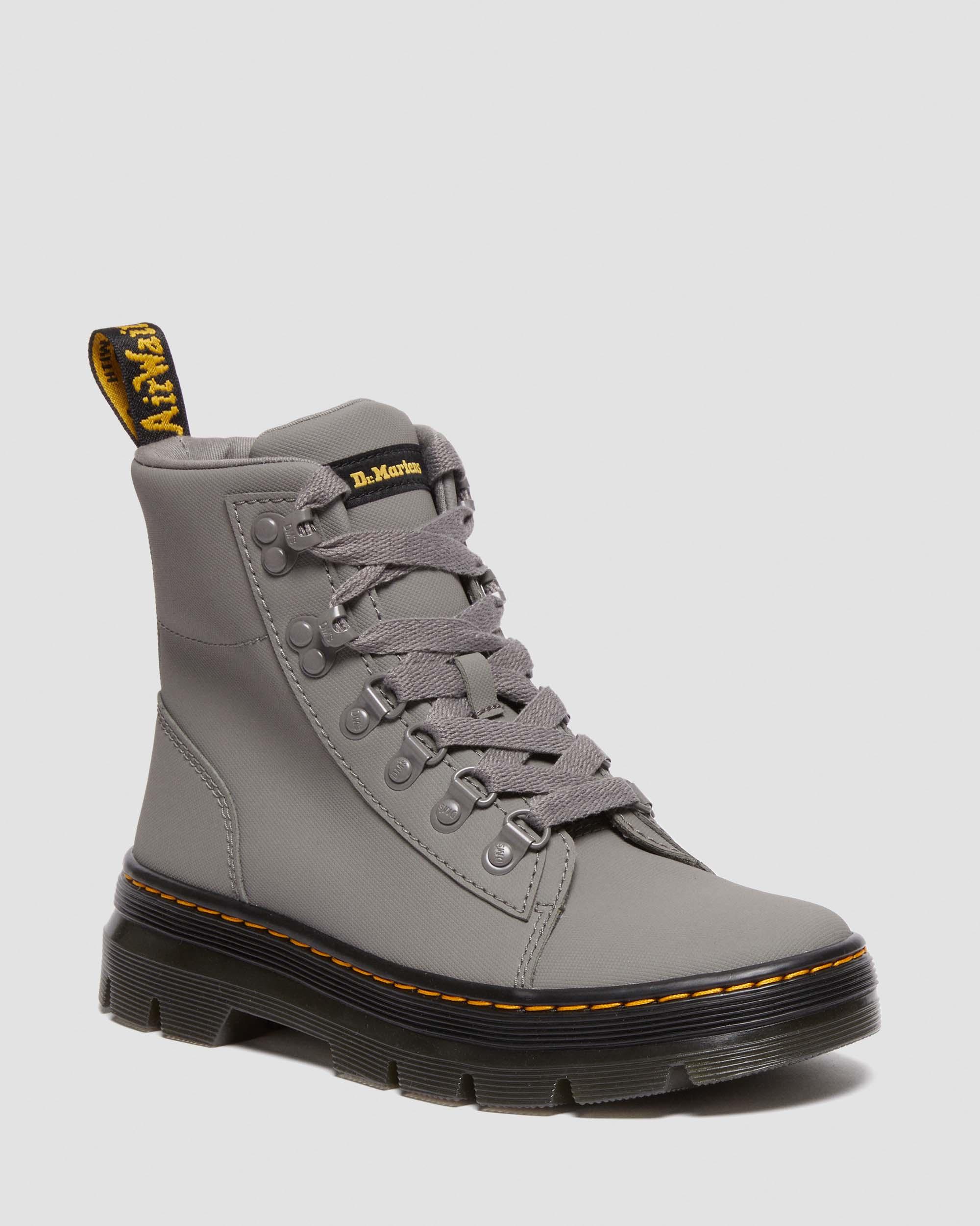 Combs Women's Ajax Leather Casual Boots in NICKEL GREY | Dr. Martens™