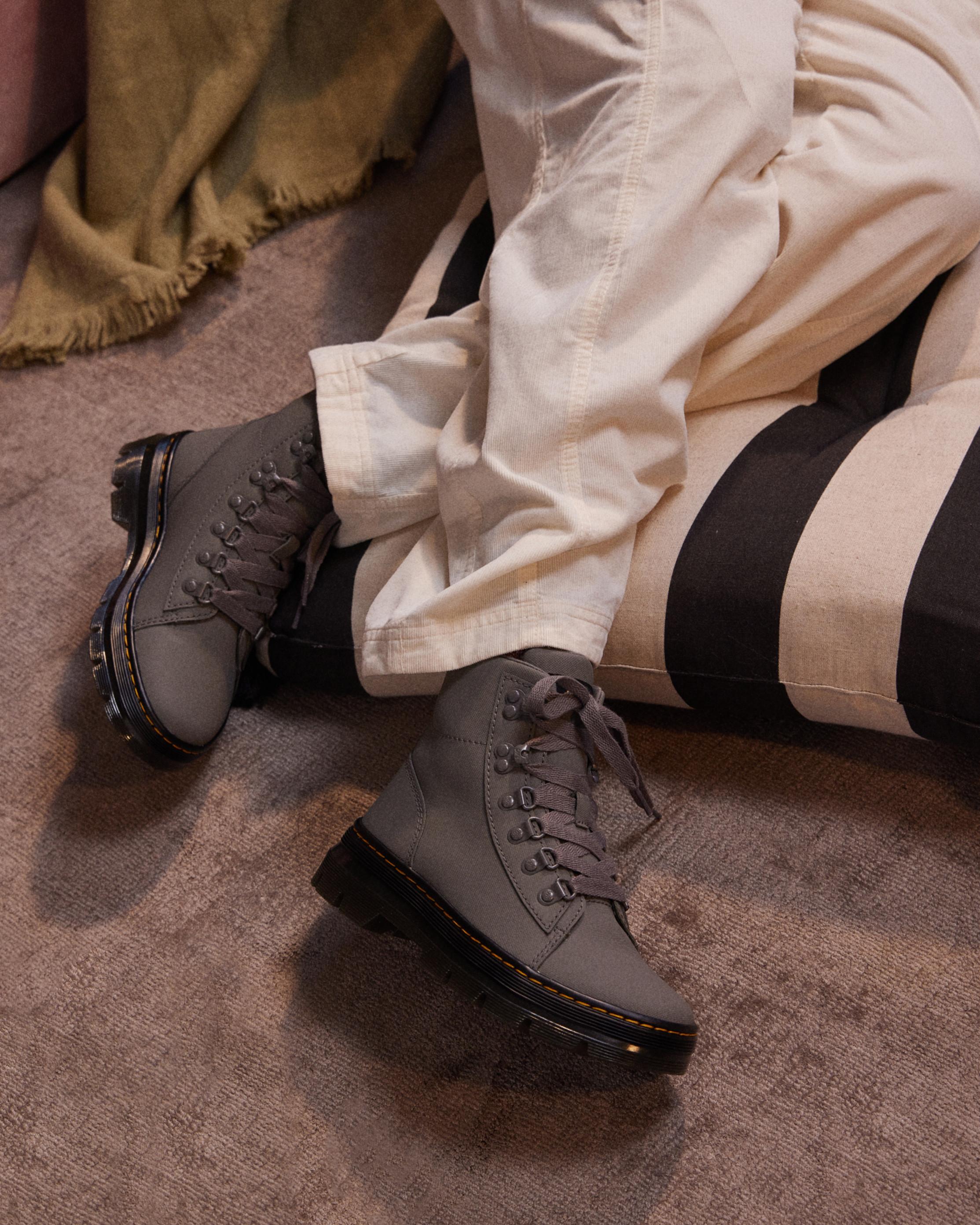 Combs Women's Ajax Leather Casual Boots in NICKEL GREY | Dr. Martens™