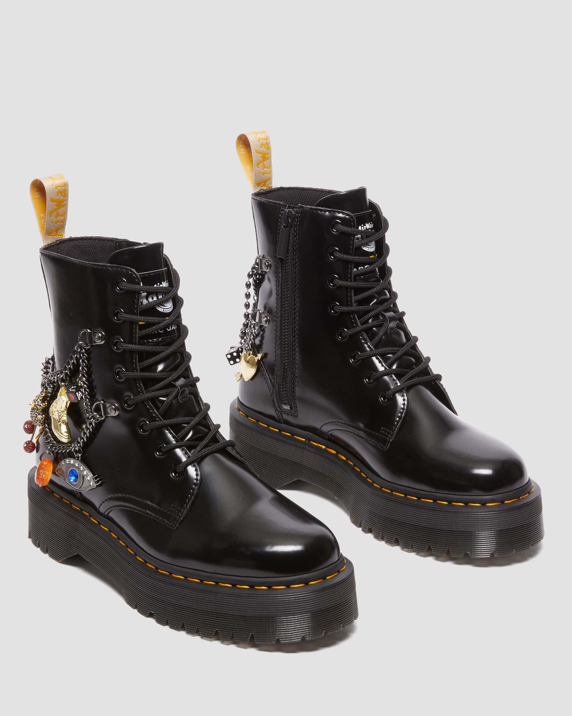 Vegan Jadon Boot Marc Jacobs Platforms in BLACK | Dr. Martens™