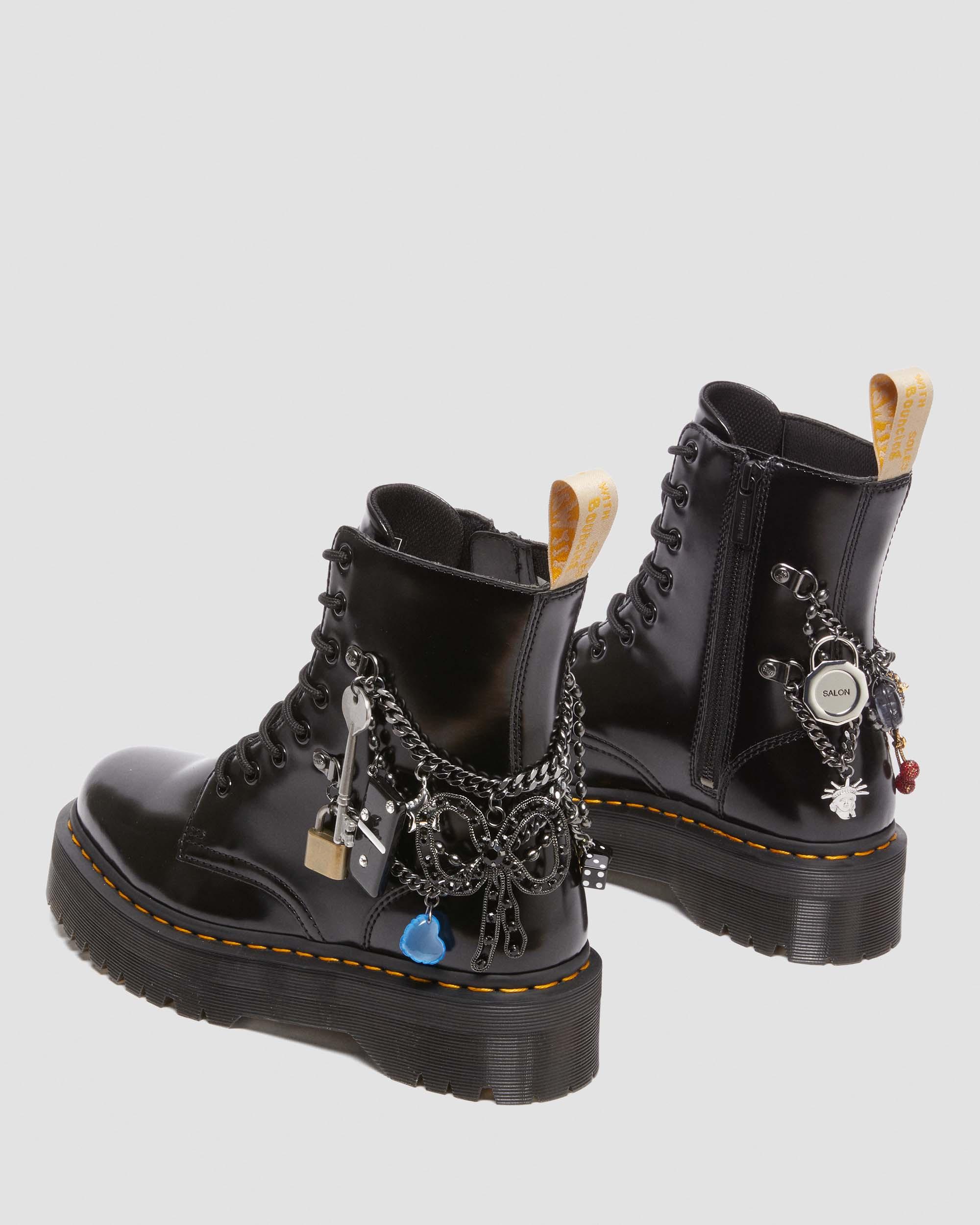 Vegan Jadon Boot Marc Jacobs Platforms in BLACK | Dr. Martens™